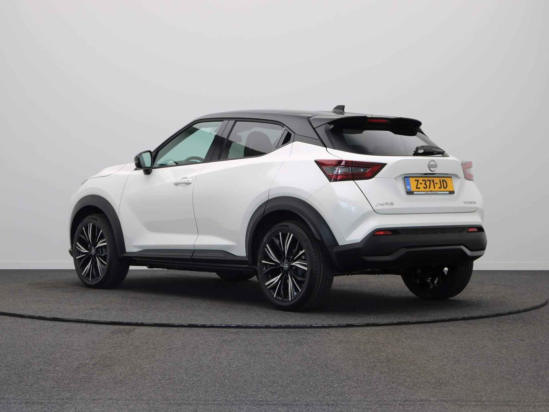 Nissan Juke 116PK DIG-T N-Design | Parkeersensoren Voor en Achter met Achteruitrijcamera | Cruise Control | Bose Audio | Lederen/Alcantara Bekleding | - 2/38