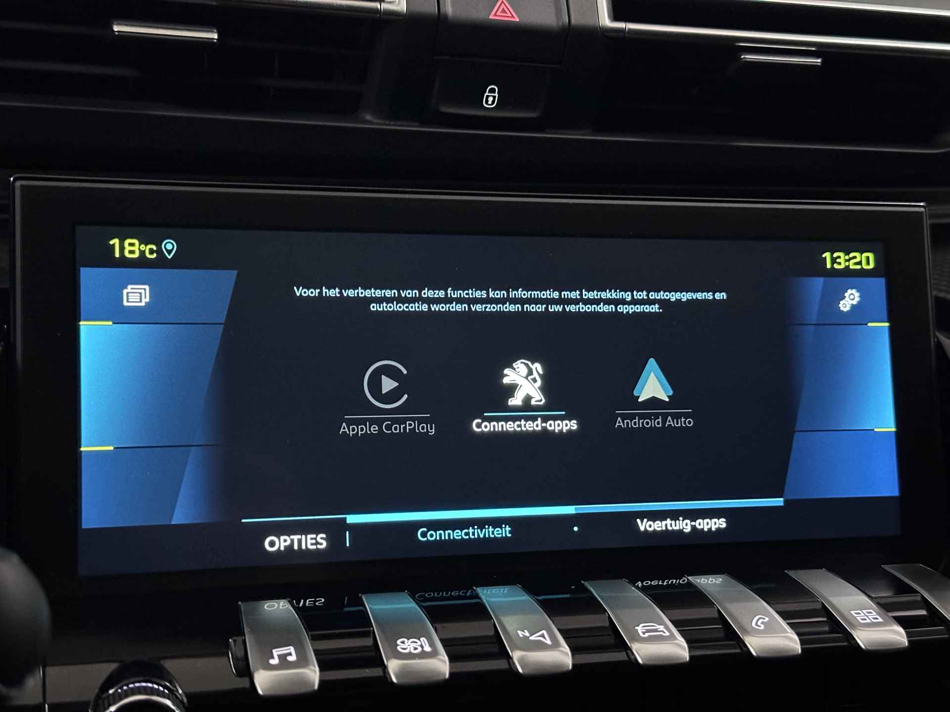 Peugeot 508 SW 1.6 HYbrid Allure 225pk Plug in Hybrid PHEV | Half Lederen Sportstoelen | Adaptive Cruise | Apple Carplay | Navigatie | Camera | - 32/39