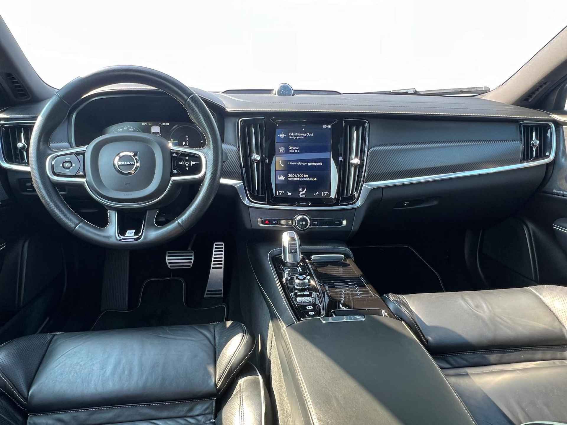 Volvo S90 2.0 T8 AWD R-Design Automaat - B&W Audio - Schuifdak - Leder - Trekhaak wegklapbaar - Auto bij ons in onderhoud - 47/63