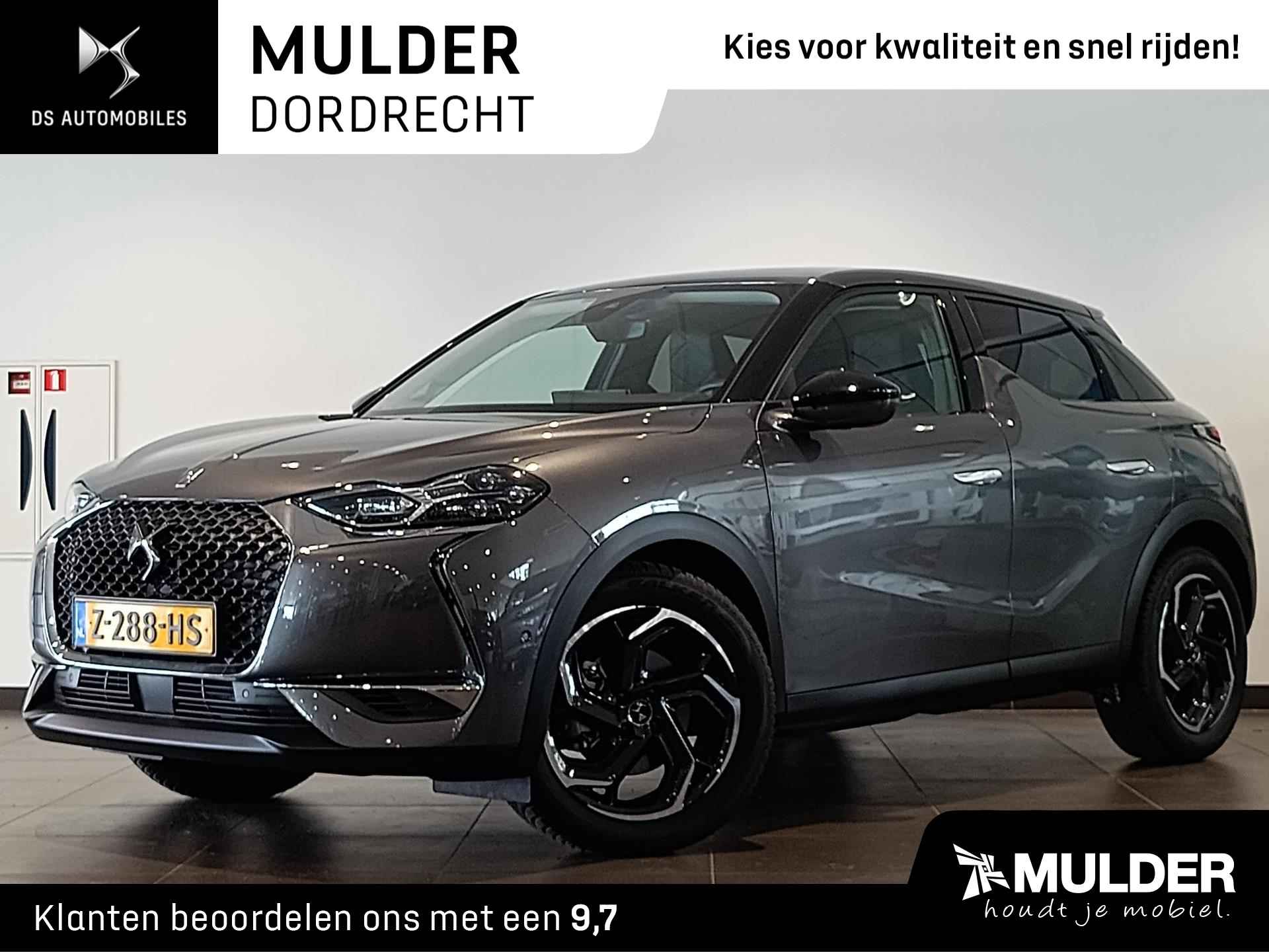 DS DS 3 Crossback SUV Grand Chic Rivoli 1.2 PureTech 155pk EAT8 AUTOMAAT | DS MATRIX LED | SMART KEYLESS ENTRY | NAVI | CAMERA | DODEHOEKBEW. | NAPPA LEDER - 1/60