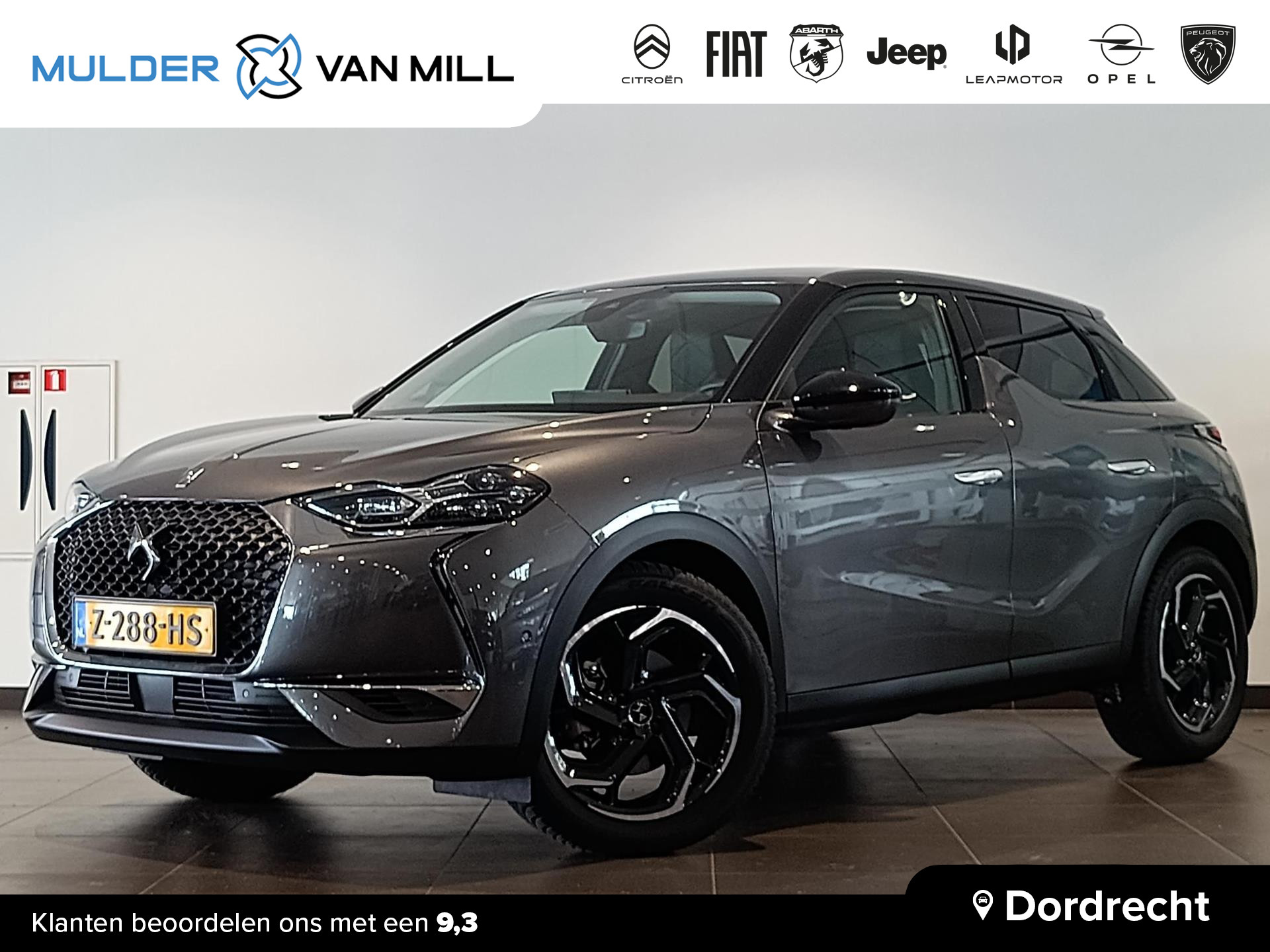 DS DS 3 Crossback SUV Grand Chic Rivoli 1.2 PureTech 155pk EAT8 AUTOMAAT | DS MATRIX LED | SMART KEYLESS ENTRY | NAVI | CAMERA | DODEHOEKBEW. | NAPPA LEDER