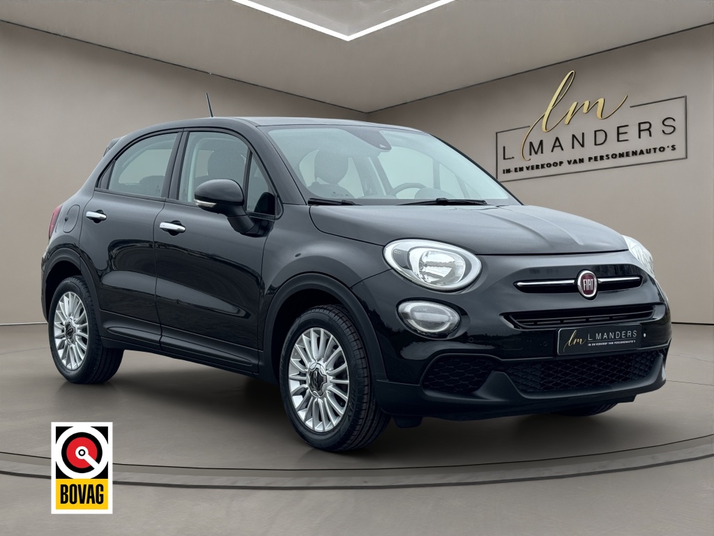 Fiat 500 X 1.0 GSE Lounge 2020 ZWART | Navigatie | Cruise Control | Apple C