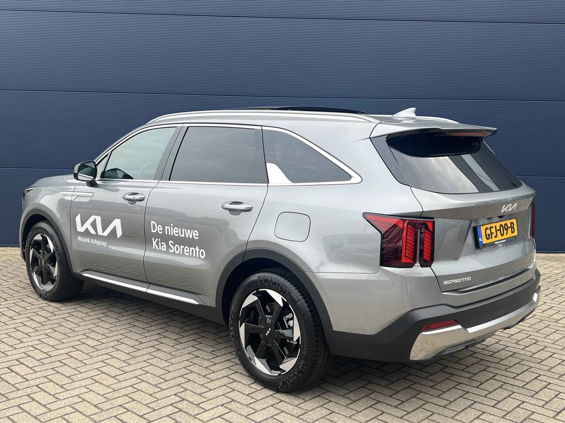 KIA Sorento 1.6 T-GDi 253pk Plug-in Hybrid Aut AWD DynamicPlusLine | Bose | Navigatie | Parkeersensoren | Panorama dak | Nieuw model | - 6/49