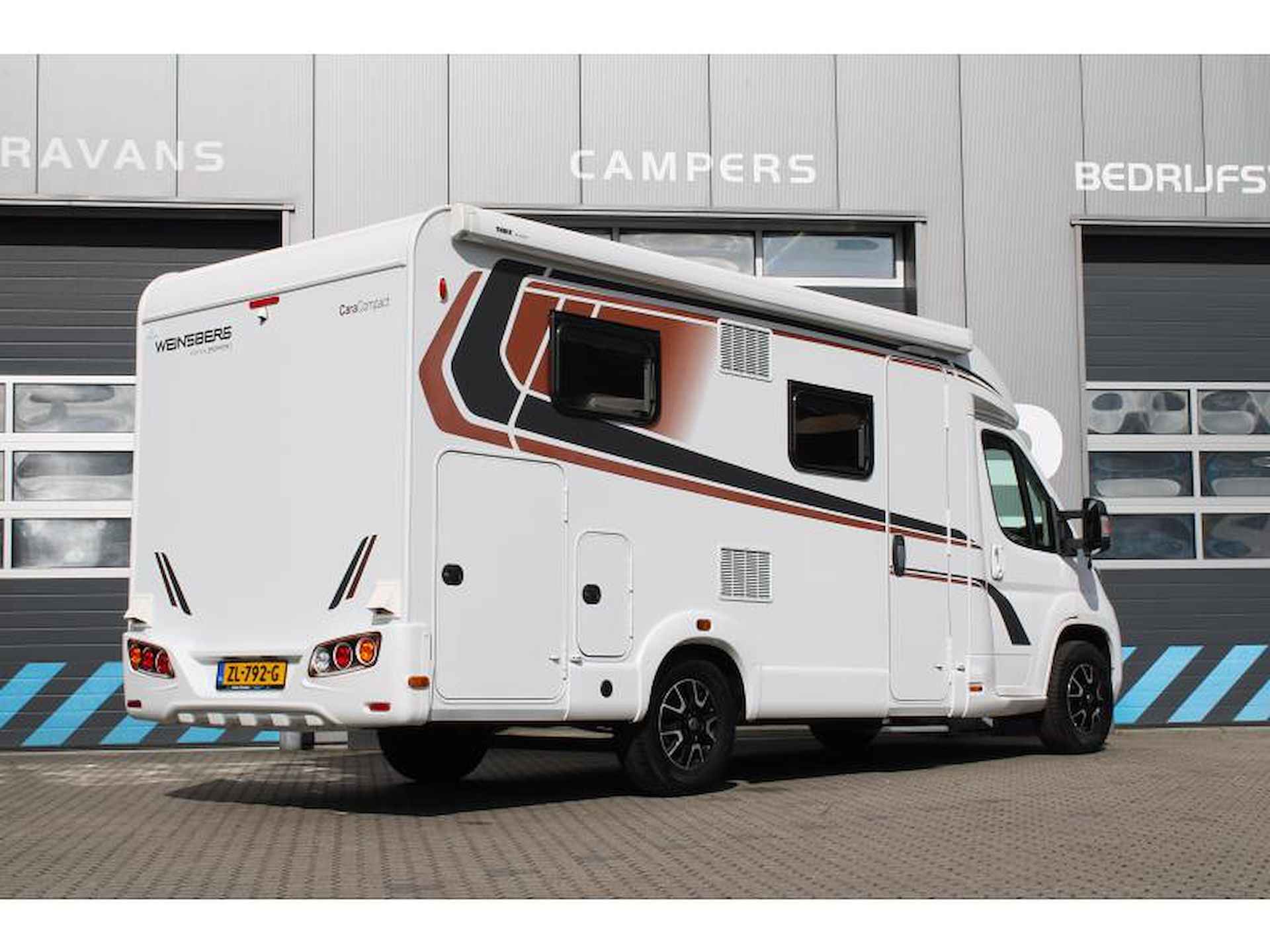 Weinsberg Pepper 600 MEG Bearlock Enkele bedden TV - 7/23