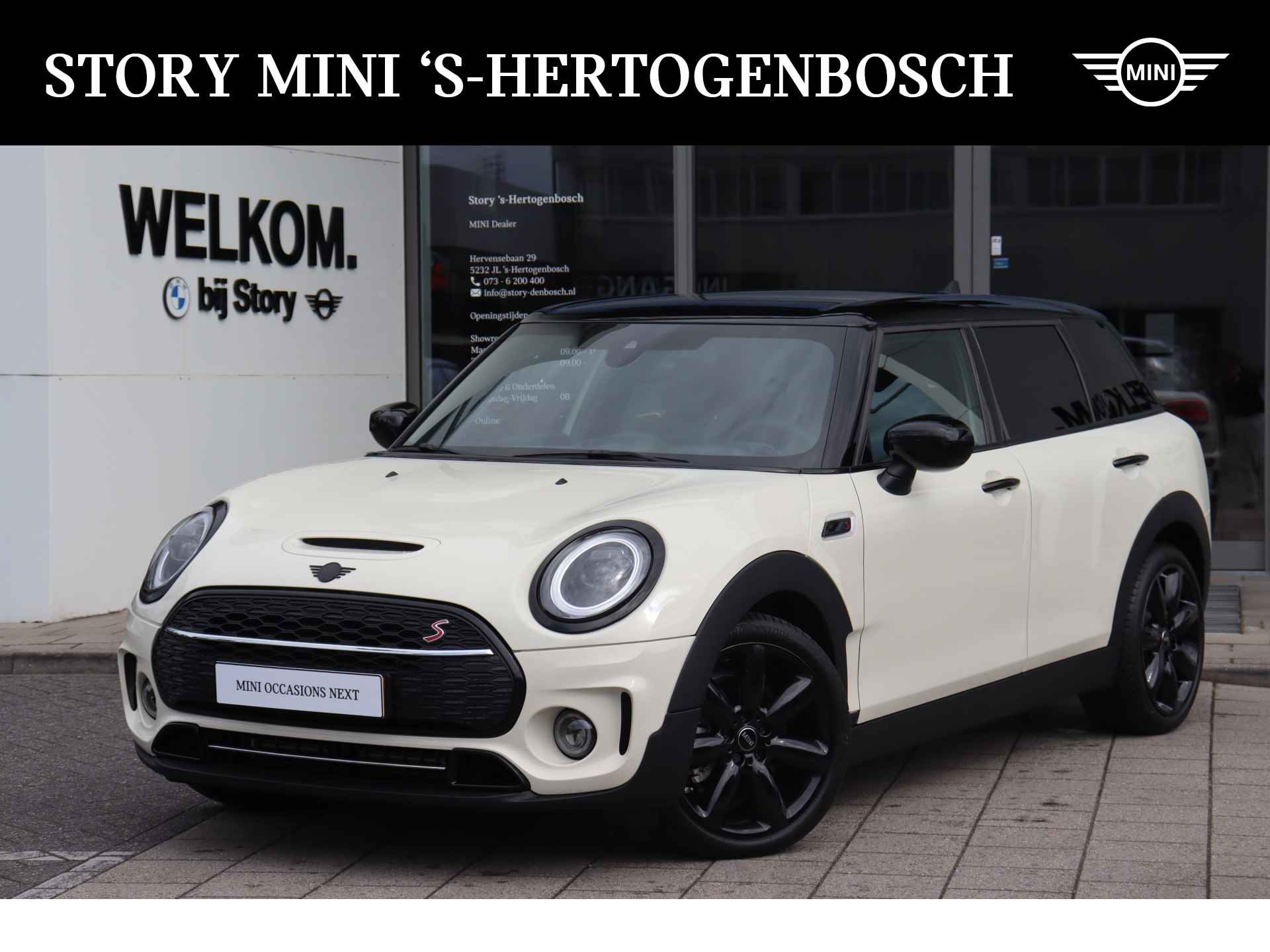 MINI Clubman Cooper S MINI Yours Automaat / Achteruitrijcamera / LED / Comfort Access / Head-Up / Stoelverwarming / Comfortstoelen - 1/30