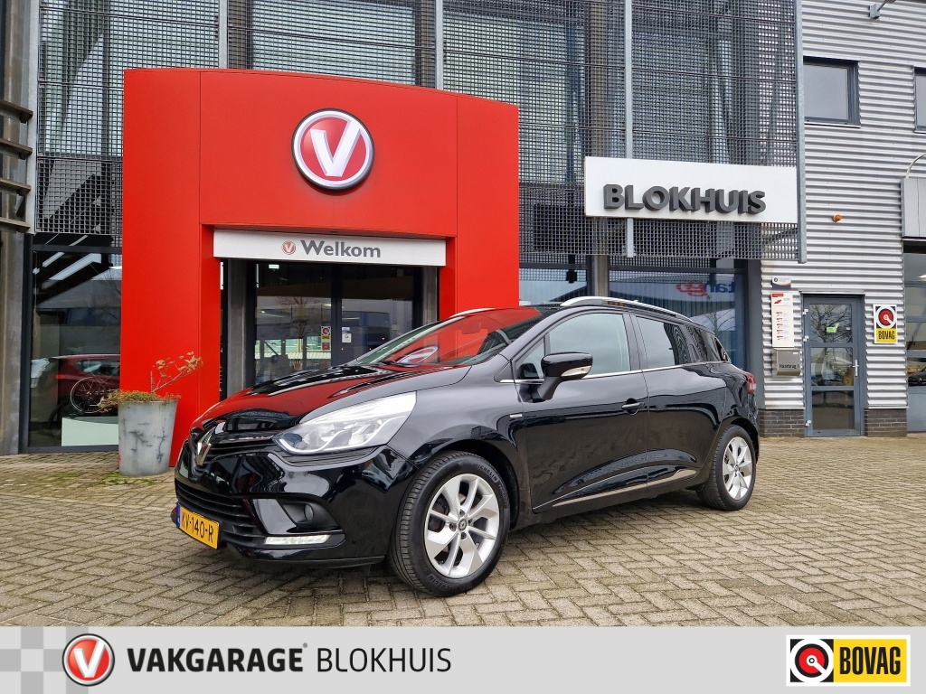 Renault Clio Estate 0.9 TCe Limited | Navi | Trekhaak | PDC | Cruise bij viaBOVAG.nl