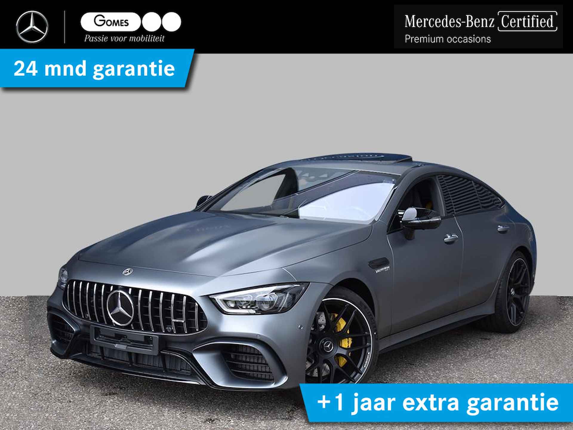 Mercedes-Benz AMG GT 4-Door Coupe 63 S 4MATIC+ | 640 PK ! | AMG Performance-stoelen | Sierdelen AMG-Carbon | AMG-Nightpakket - 1/27