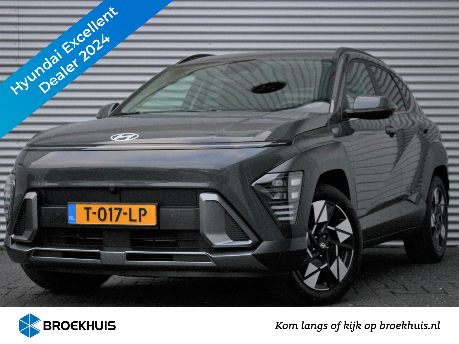 Hyundai KONA 1.6 GDI HEV Premium 140pk | Vol-Leder | Blind-Spot | 360 Camera | Elektr. Stoelen | Stoelkoeling/verwarming | Elektr. Achterklep