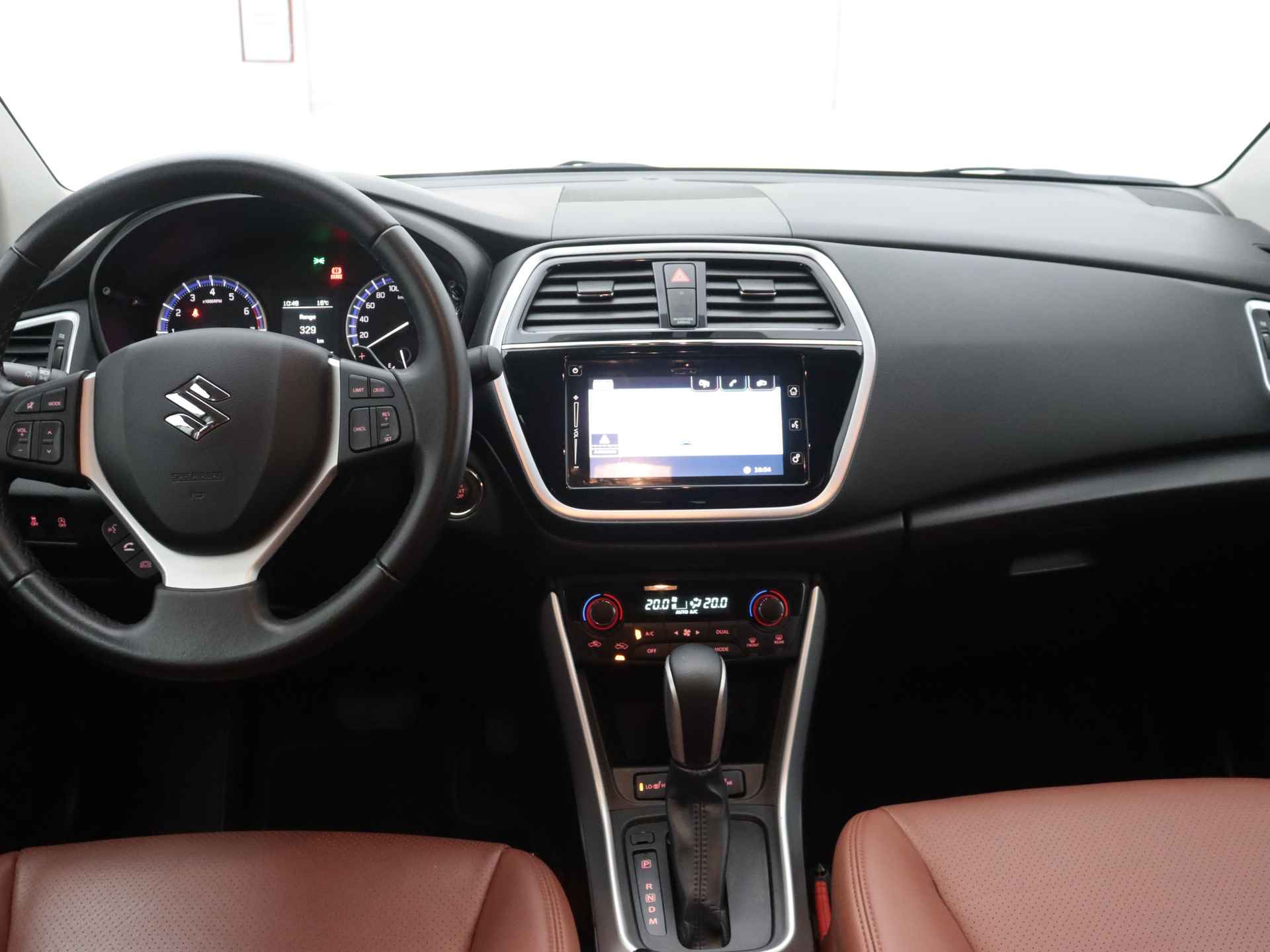 Suzuki S-Cross 1.4 Boosterjet Select | Trekhaak | Navigatie | Stoelverwarming | Bruin Leder | - 6/44