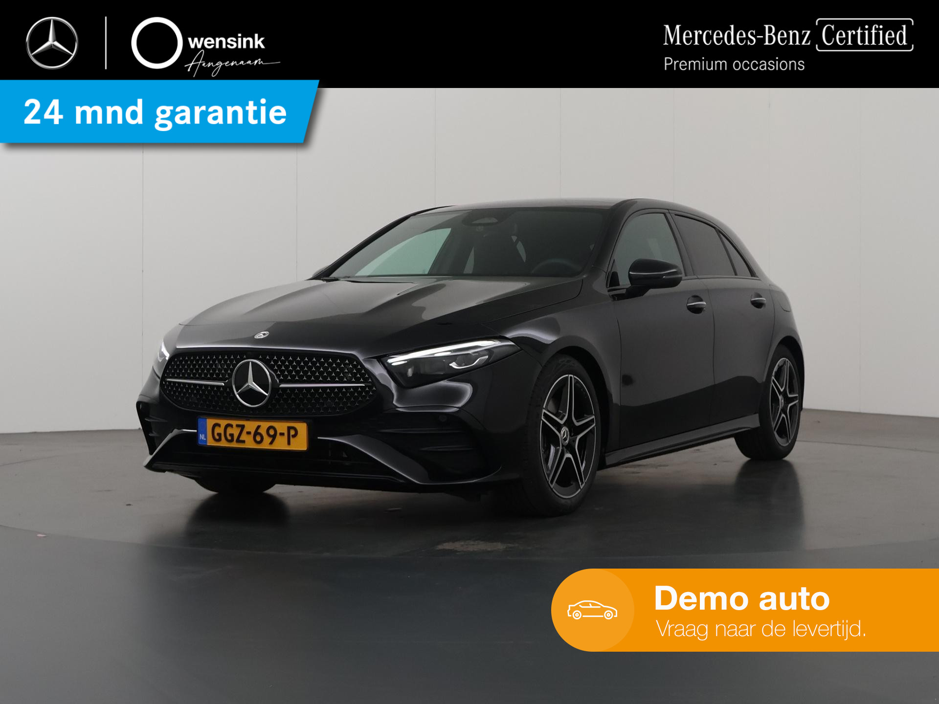 Mercedes-Benz A-klasse 180 Star Edition AMG Line | Panoramadak | Night | Sfeerverlichting | Widescreen |