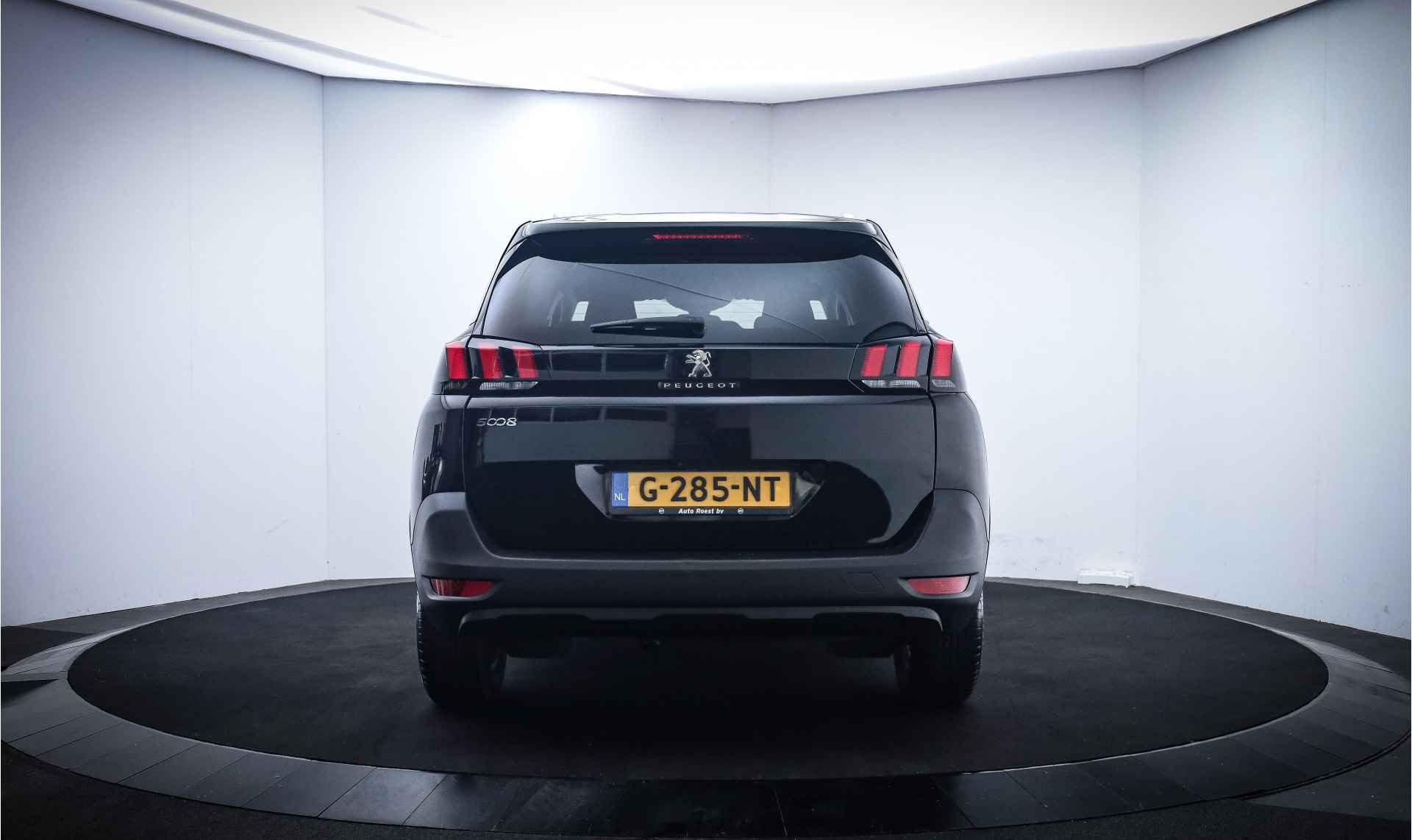 Peugeot 5008 1.2T 7Pers EXECUTIVE DIGIDASH/LEDER/360 CAM/AFN TREKHAAK/CARPLAY/NAVI/DAB+/CLIMA/CRUISE/LMV - 6/25