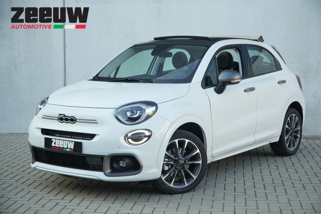 Fiat 500 X 1.5 Hybrid 130 PK Sport Cabrio | LED | Camera | 18"