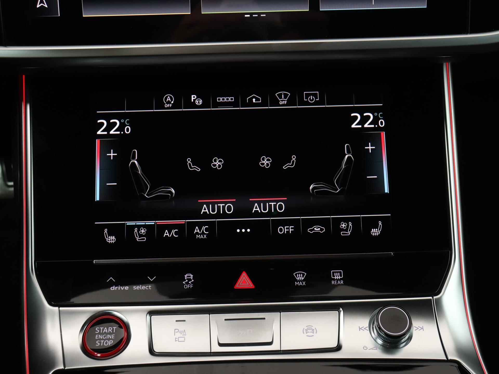 Audi RS6 TFSI quattro 600 PK | Head-up display | Bang & Olufsen Soundsystem | 22 inch lm velgen | RS Dynamic Pakket Plus | RS Design pakket Rood |Optiekpakket Zwart Plus | Panorama dak | RS Sportuitlaat | Keramische remschijven Rood | RS Sportonderstel Plus | Servosluiting deuren | Nu € 36.129,- ACTIEKORTING! | DIRECT LEVERBAAR! | NIEUWE AUTO! | - 14/35