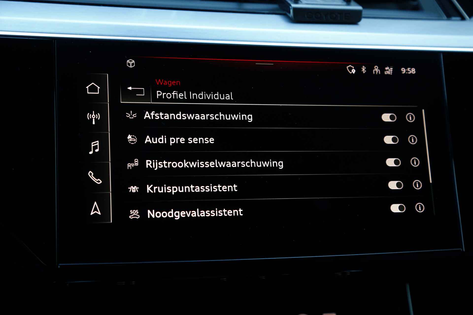 Audi e-tron S 503PK quattro 95 kWh*Excl. BTW*Perfect Onderh.*1ste Eig.*Luchtvering/Panodak/Valcona/B&O/Matrix LED/ACC/Black Pack/Dubbel Glas - 13/80