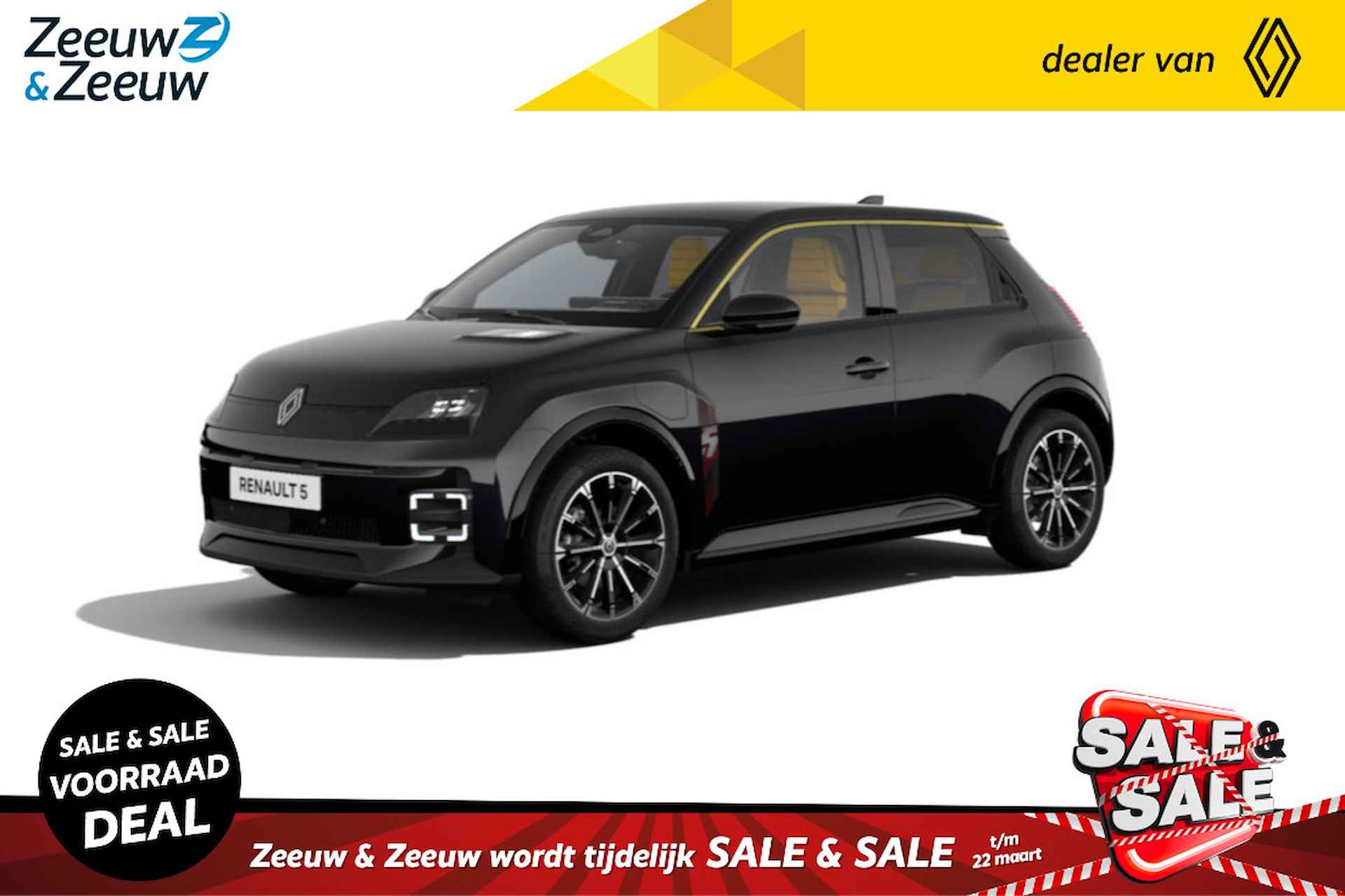 Renault 5 (ANWB Private Lease Actie v.a. € 449,-) Comfort Range Iconic cinq | Auto van het Jaar 2025 | Wij maken graag een Private Lease offerte op maat voor u!