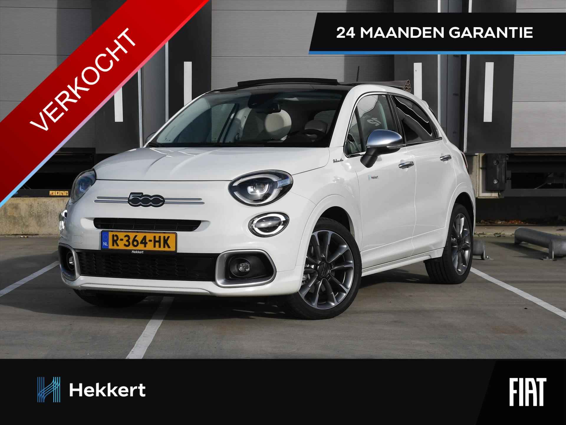 Fiat 500X DolceVita 1.5 Hybrid 130pk Automaat SOFTTOP | DAB | CRUISE | CAMERA | CLIMA | 18''LM | LANE ASSIST | DODE HOEK | KEYLESS ENTRY - 1/31