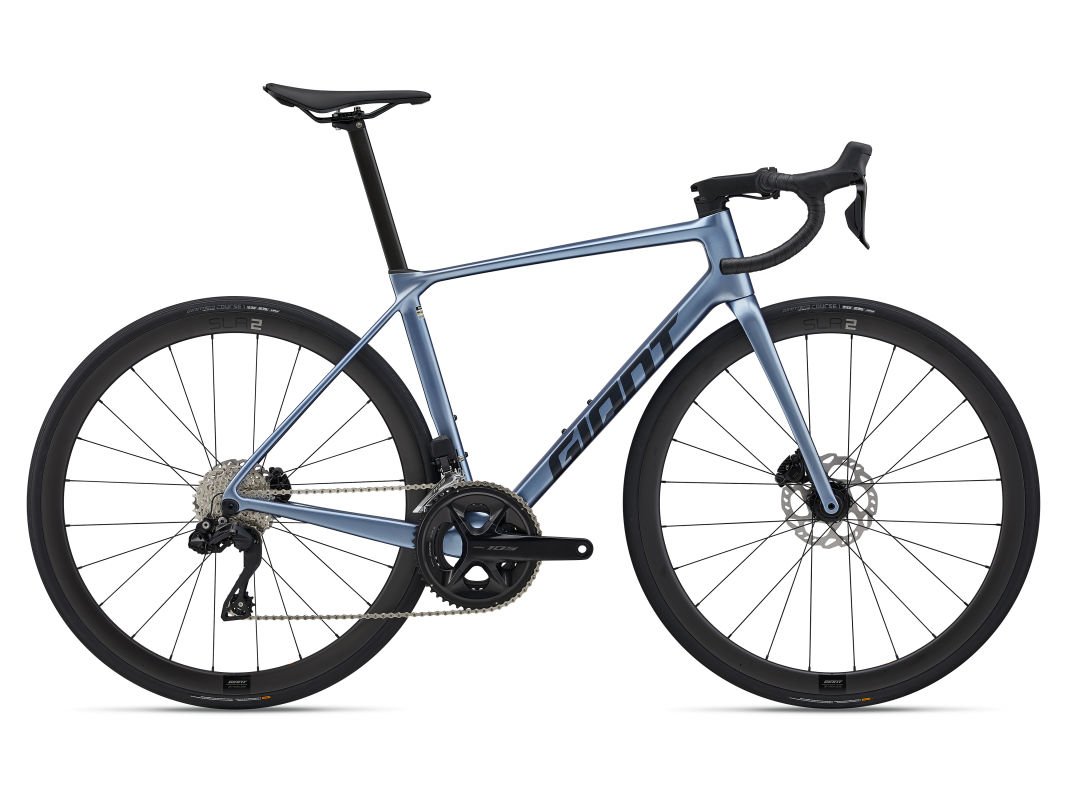 GIANT TCR Advanced 0-PC Heren Frost Silver L L 2025 bij viaBOVAG.nl