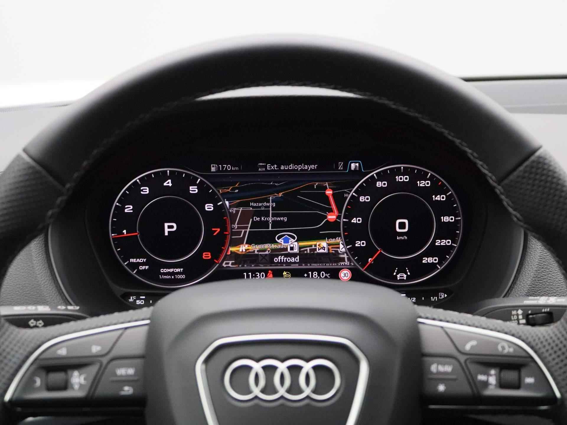 Audi Q2 35 TFSI S Edition 150 PK | S-line exterieur | S-line interieur | Automaat | Camera | Navigatie | Panoramadak | Adaptive Cruise Control | Stoelverwarming | Apple Carplay | Android Auto | Lichtmetalen velgen | Climate Control | SONOS Premium | Fabrieksgarantie | - 9/48