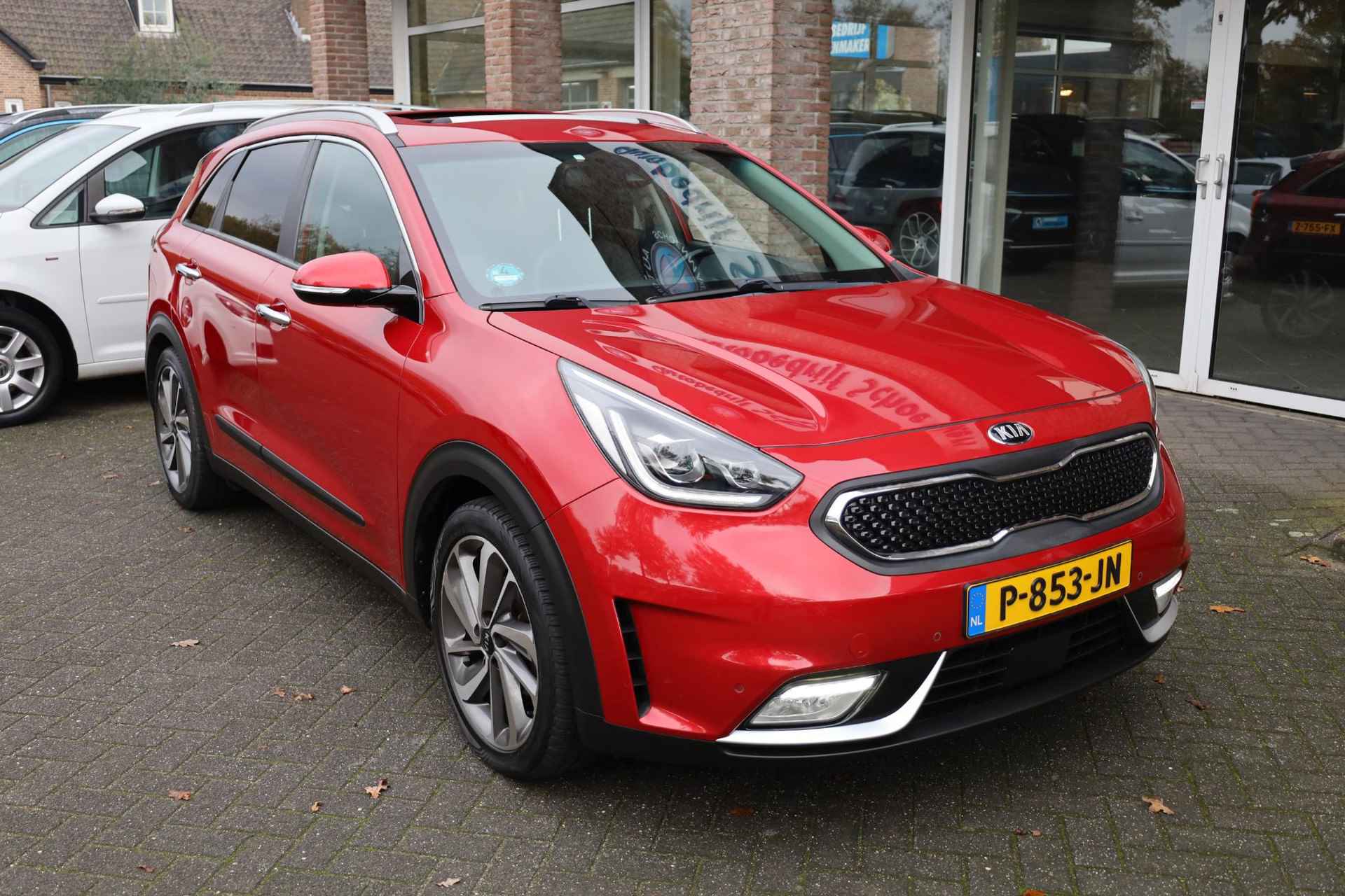 Kia Niro 1.6 GDi Hybrid ExecutiveLine LEER PANO TREKHAAK CARPLAY MEMORY DAB NAVI STOELKOELING 4xSTOELVERWARMING 2xPDC CRUISE CLIMA LMV JBL ENZ! - 5/55