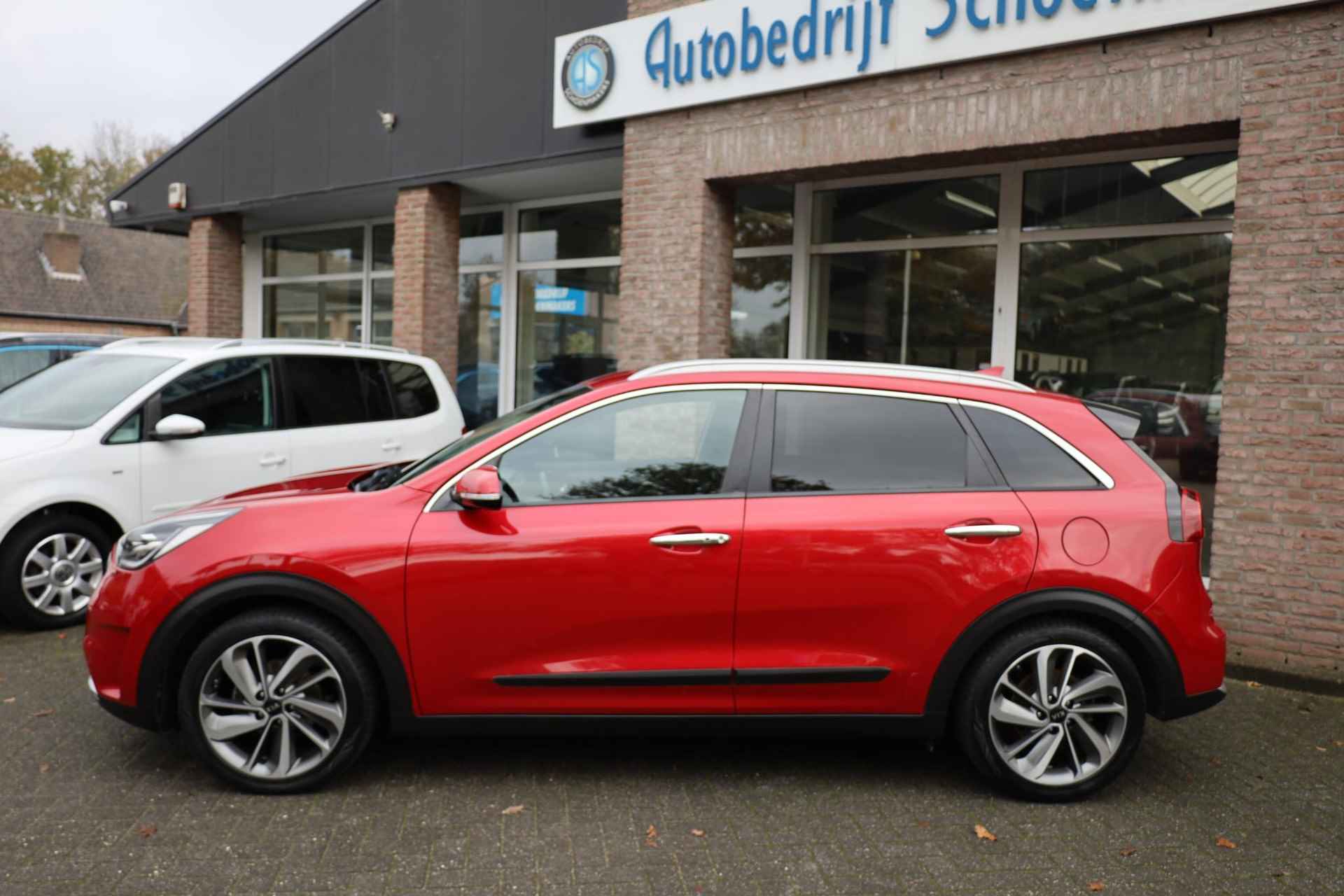 Kia Niro 1.6 GDi Hybrid ExecutiveLine LEER PANO TREKHAAK CARPLAY MEMORY DAB NAVI STOELKOELING 4xSTOELVERWARMING 2xPDC CRUISE CLIMA LMV JBL ENZ! - 51/55