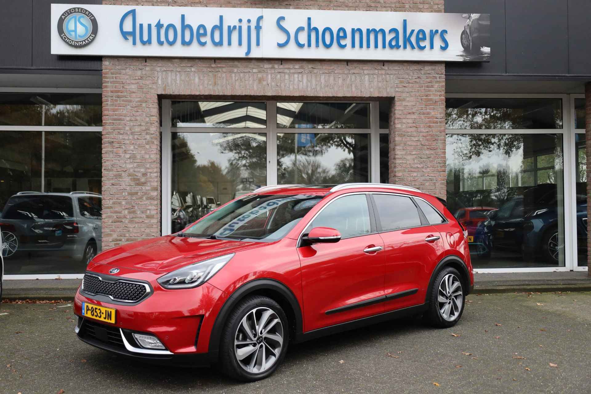 Kia Niro 1.6 GDi Hybrid ExecutiveLine LEER PANO TREKHAAK CARPLAY MEMORY DAB NAVI STOELKOELING 4xSTOELVERWARMING 2xPDC CRUISE CLIMA LMV JBL ENZ! - 55/55