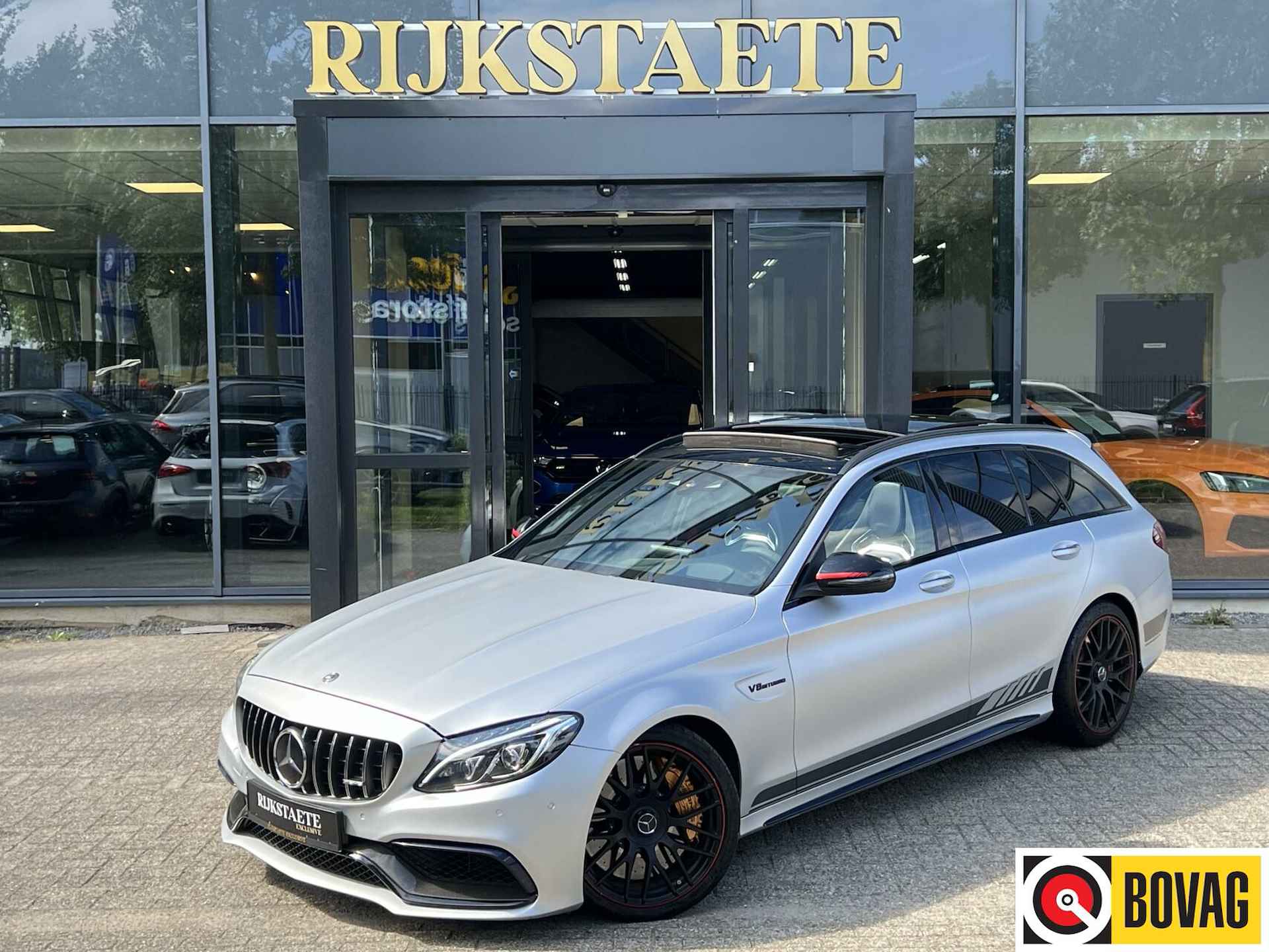 Mercedes C-klasse Estate AMG 63 S Edition 1|PANO|KERAMISCH - 1/42