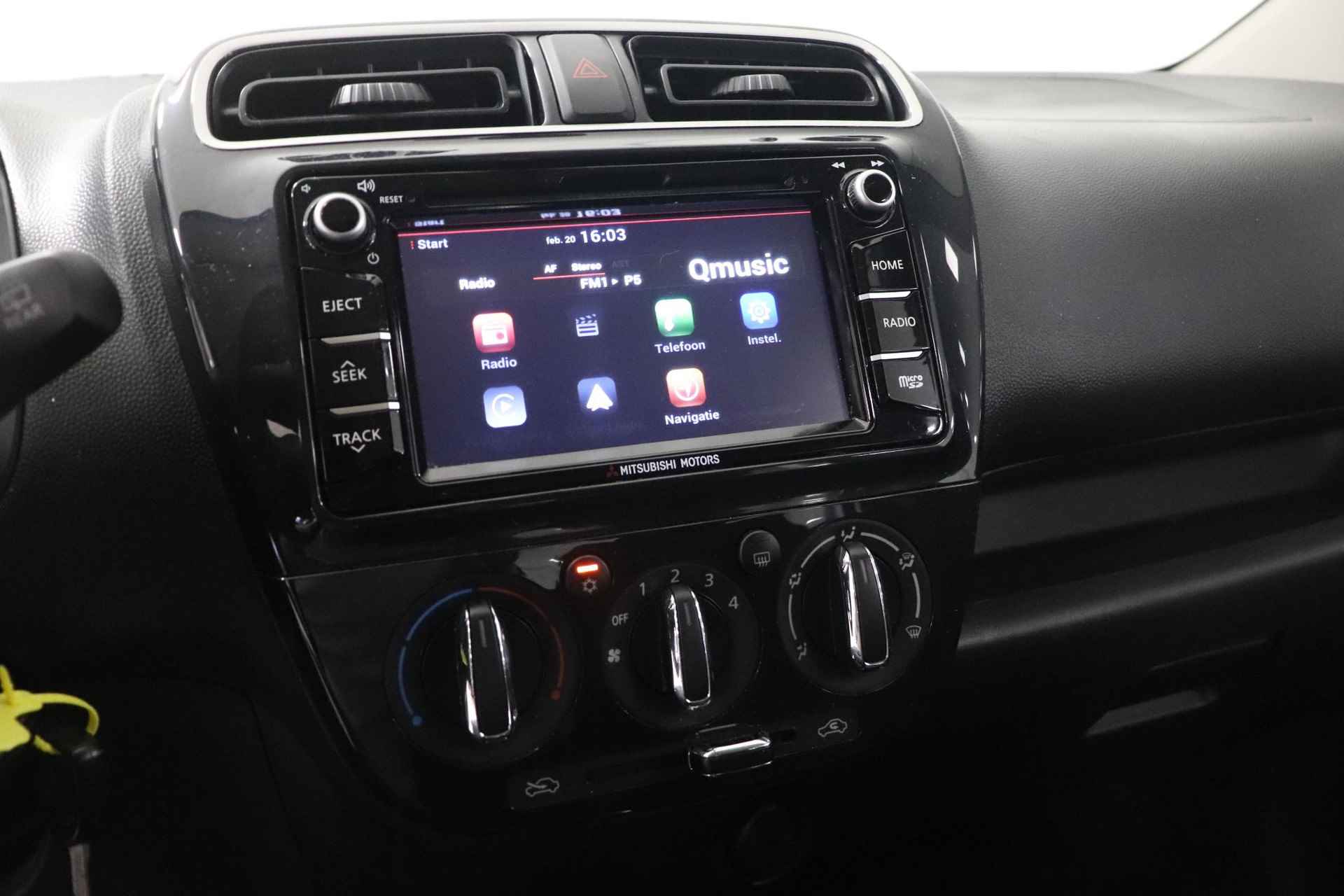 Mitsubishi Space Star 1.0 Active Automaat | Airco | Navigatie | cruise control | AppleCarplay AndroidAuto | - 12/26