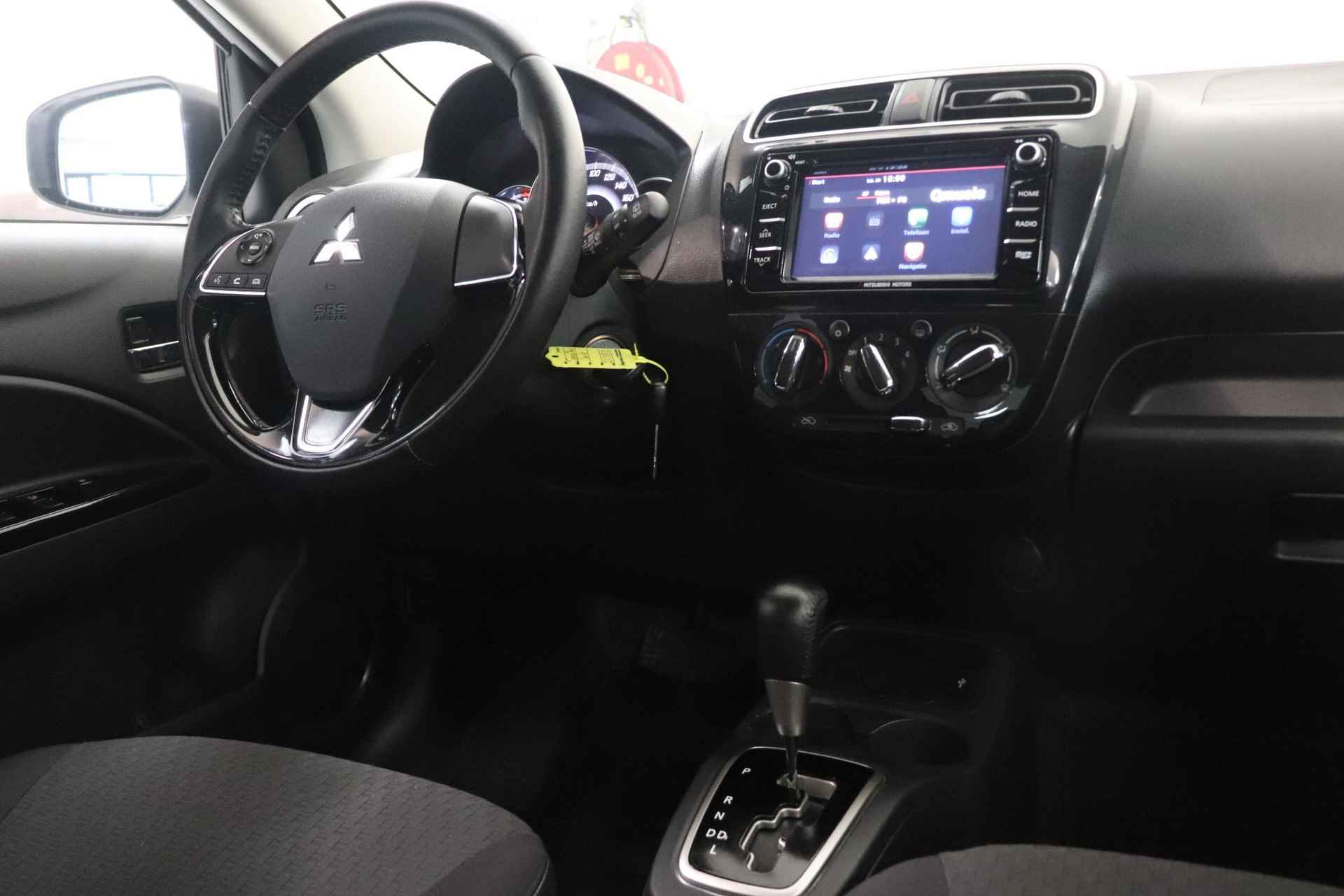 Mitsubishi Space Star 1.0 Active Automaat | Airco | Navigatie | cruise control | AppleCarplay AndroidAuto | - 17/26