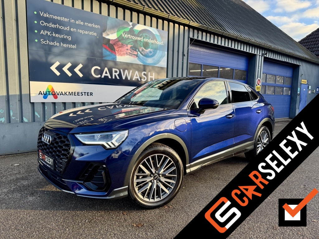 Audi Q3 Sportback 45 TFSI e S-Line | Panodak | Cruise | Navi | Carplay/Android Aut