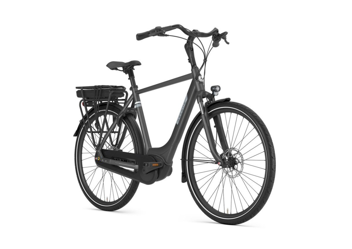 GAZELLE Paris C7+ Heren Anthracite Grey Mat 61cm 2025