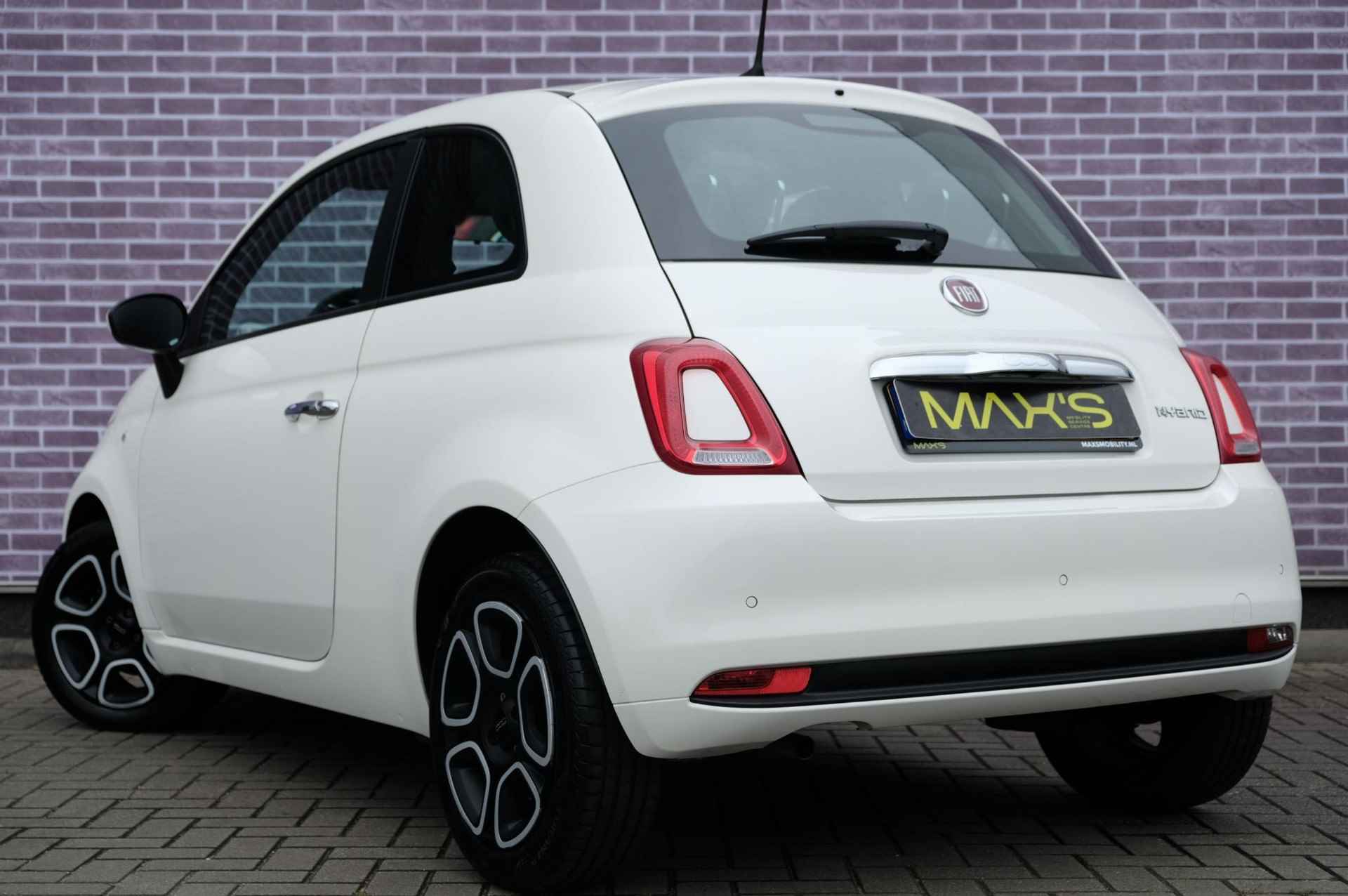 Fiat 500 1.0 Hybrid Club | Cruise/Climate Control | Parkeersensoren | Apple CarPlay & Android Auto | Multifunctioneel stuurwiel | Regen Sensor - 18/29