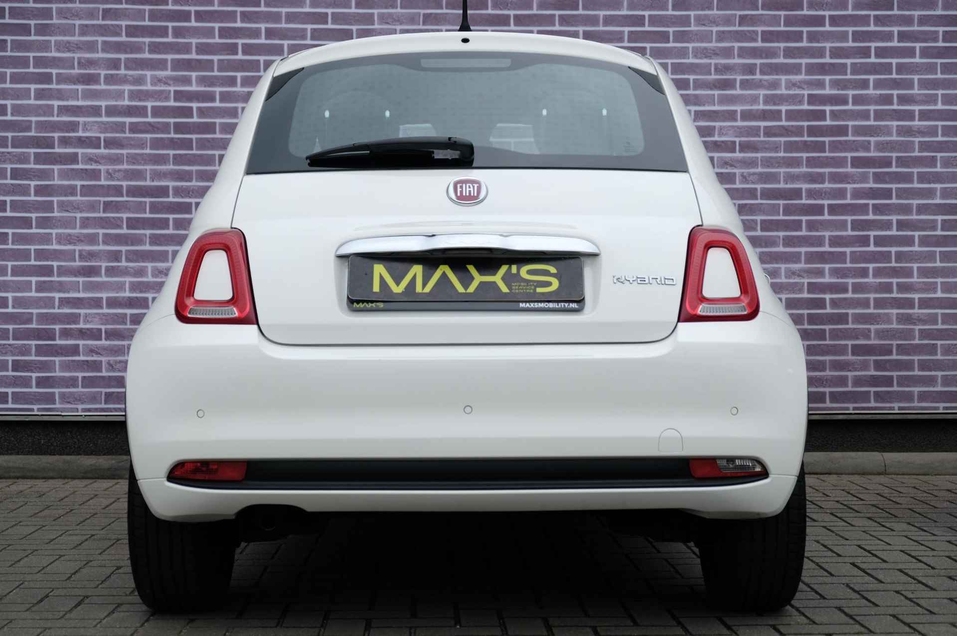 Fiat 500 1.0 Hybrid Club | Cruise/Climate Control | Parkeersensoren | Apple CarPlay & Android Auto | Multifunctioneel stuurwiel | Regen Sensor - 24/29