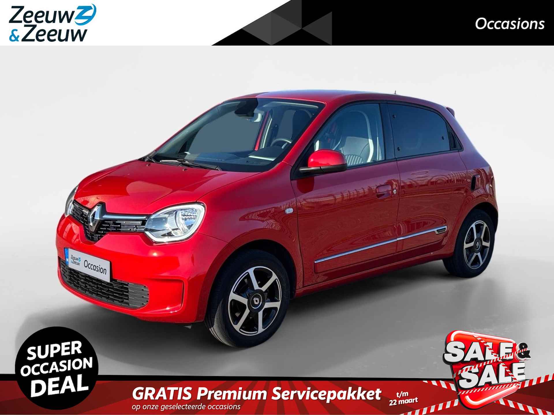 Renault Twingo 75PK SCe Intens | Apple CarPlay/Android Auto | Lichtmetalen Velgen | Parkeersensoren | Climate Control | Privacy Glass | Cruise Control | Bluetooth | Elektrische Ramen & Spiegels |