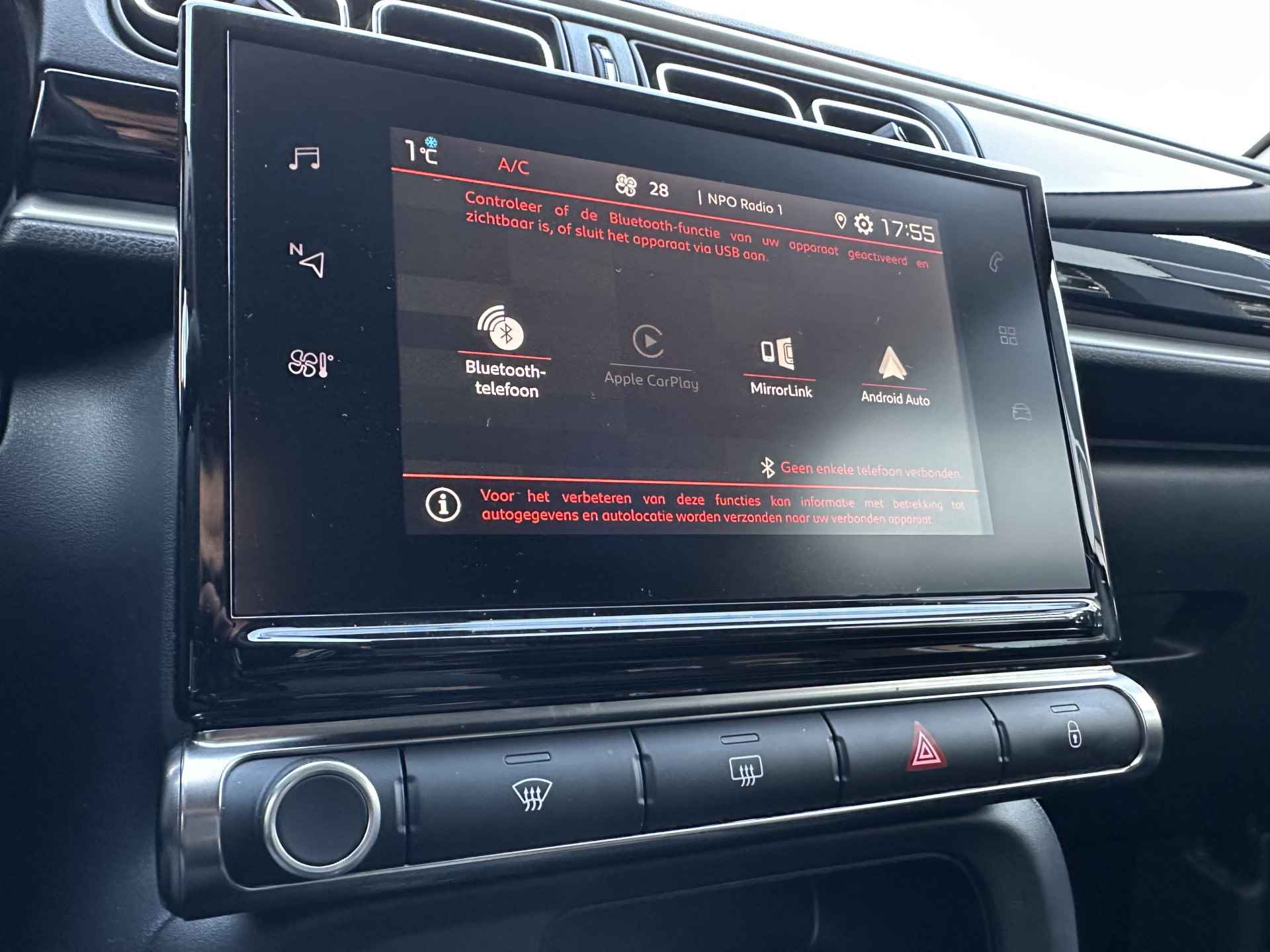 Citroën C3 1.2 PureTech Automaat Feel Edition All-in Prijs Airco/Cruise/Camera/Dodehoek bew/Carplay/Android Auto - 18/24