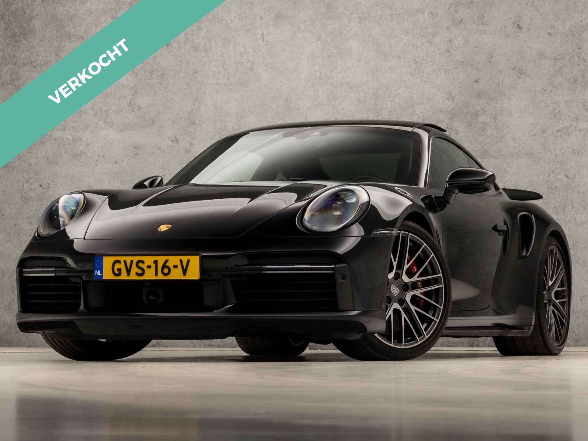 Porsche 911 3.8 Turbo (GLASDAK, SFEERVERLICHTING, ALCANTARA HEMEL, LIFT, STUUR/STOEL VERWARMING, DEALER ONDERHOUDEN, SPORTCHRONO)