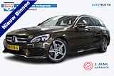 Mercedes-Benz C-Klasse Estate 180 AMG Sport Edition | Incl. 12 maanden garantie | Automaat | Afneembare trekhaak | Navigatie | Cruise control | Climate control | Vol leder | Stoelverwarming | Zwarte hemel | 18'' LM | Parkeersensoren |