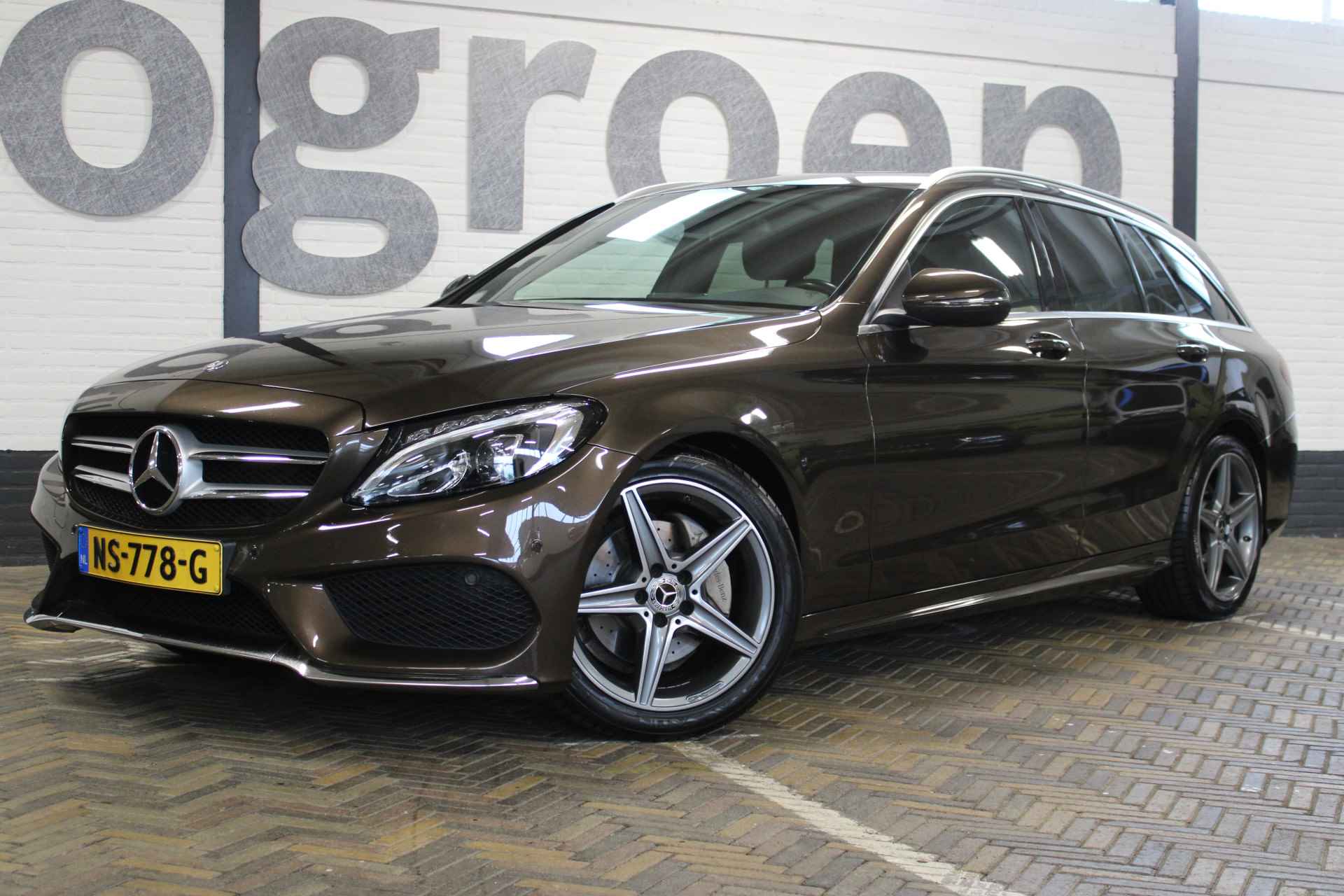 Mercedes-Benz C-Klasse Estate 180 AMG Sport Edition | Incl. 12 maanden garantie | Automaat | Afneembare trekhaak | Navigatie | Cruise control | Climate control | Vol leder | Stoelverwarming | Zwarte hemel | 18'' LM | Parkeersensoren | - 5/52