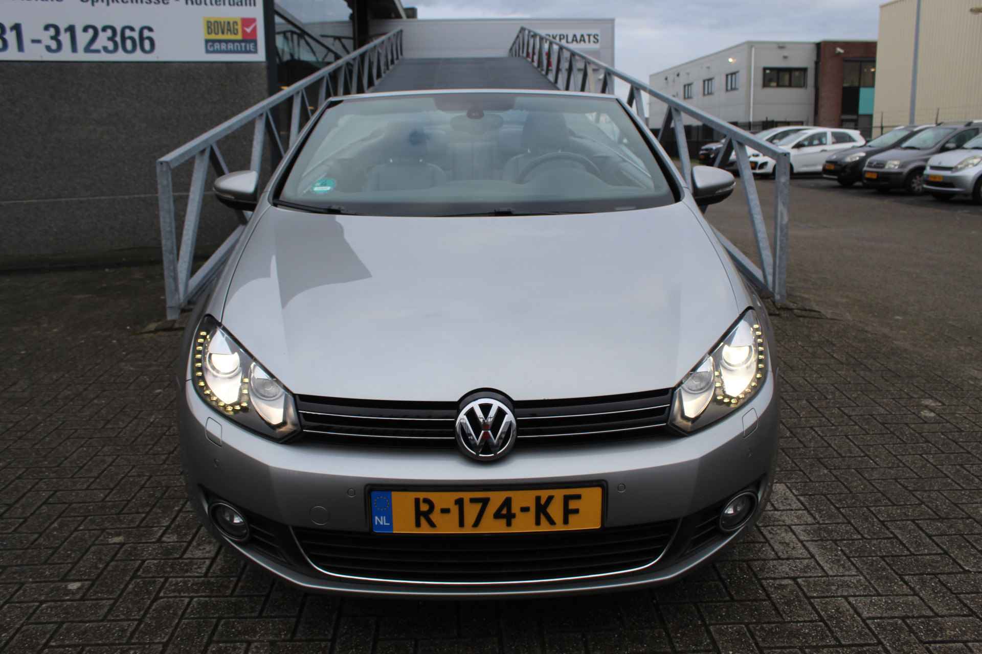 Volkswagen GOLF Cabriolet 1.4 TSI Automaat/Navigatie/Lederen bekleding/Stoelverwarming/Cruise control/Airco/Lichtmetalen velgen/Parkeersensoren rondom/Ele - 8/34