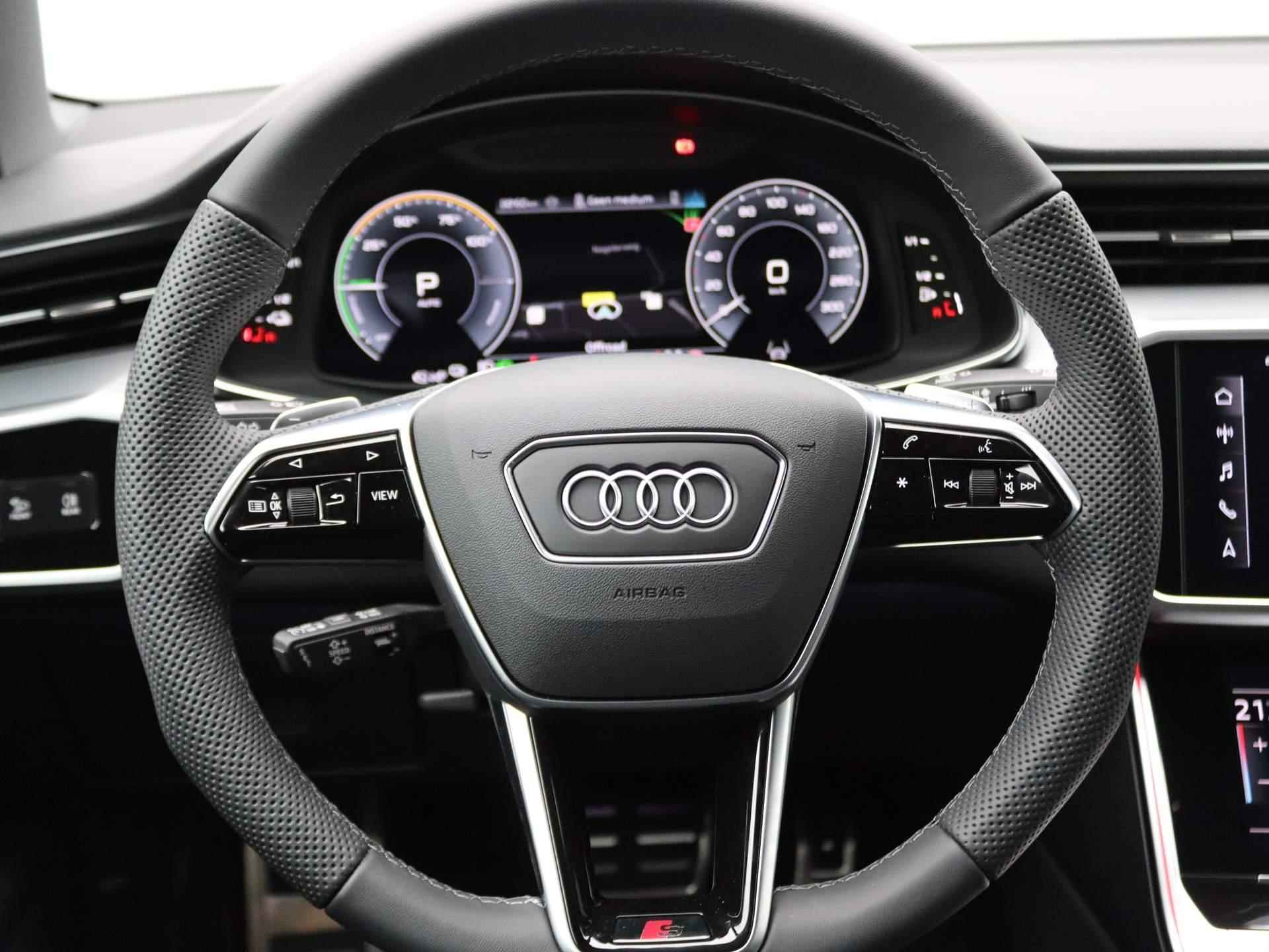 Audi A6 Avant 55 TFSI e quattro S edition Competition 367PK Panoramadak, B&O soundsysteem, leder, head-up, 360 gr. camera, elek. stoelen, keyless, sportstoelen, side-assist, alarm, 21' lichtmetaal - 18/59