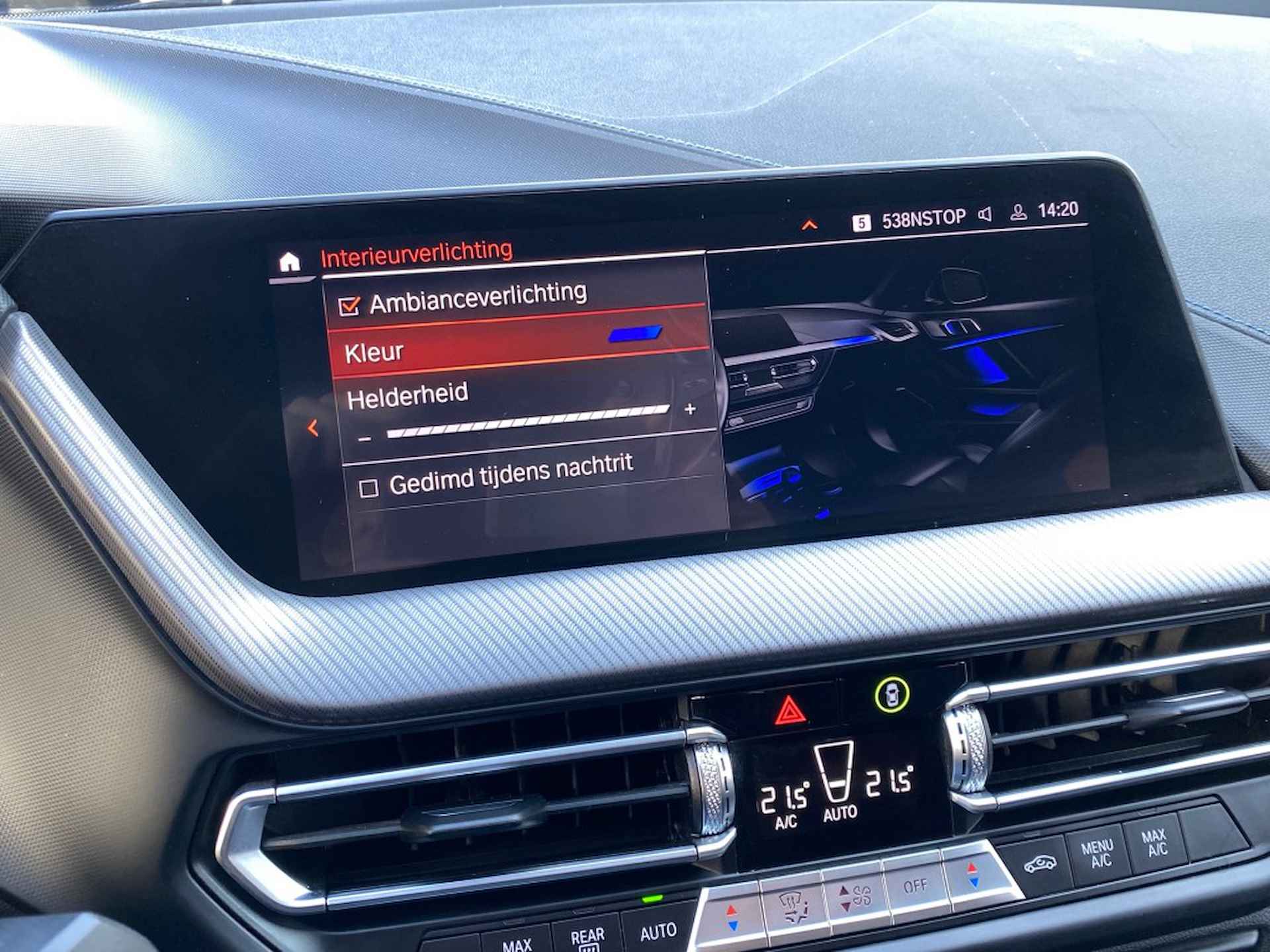 BMW 1-serie 118I EXECUTIVE ED. M-SPORTPAKKET NAV CRUISE CARPLAY CAMERA AMBIA - 21/29