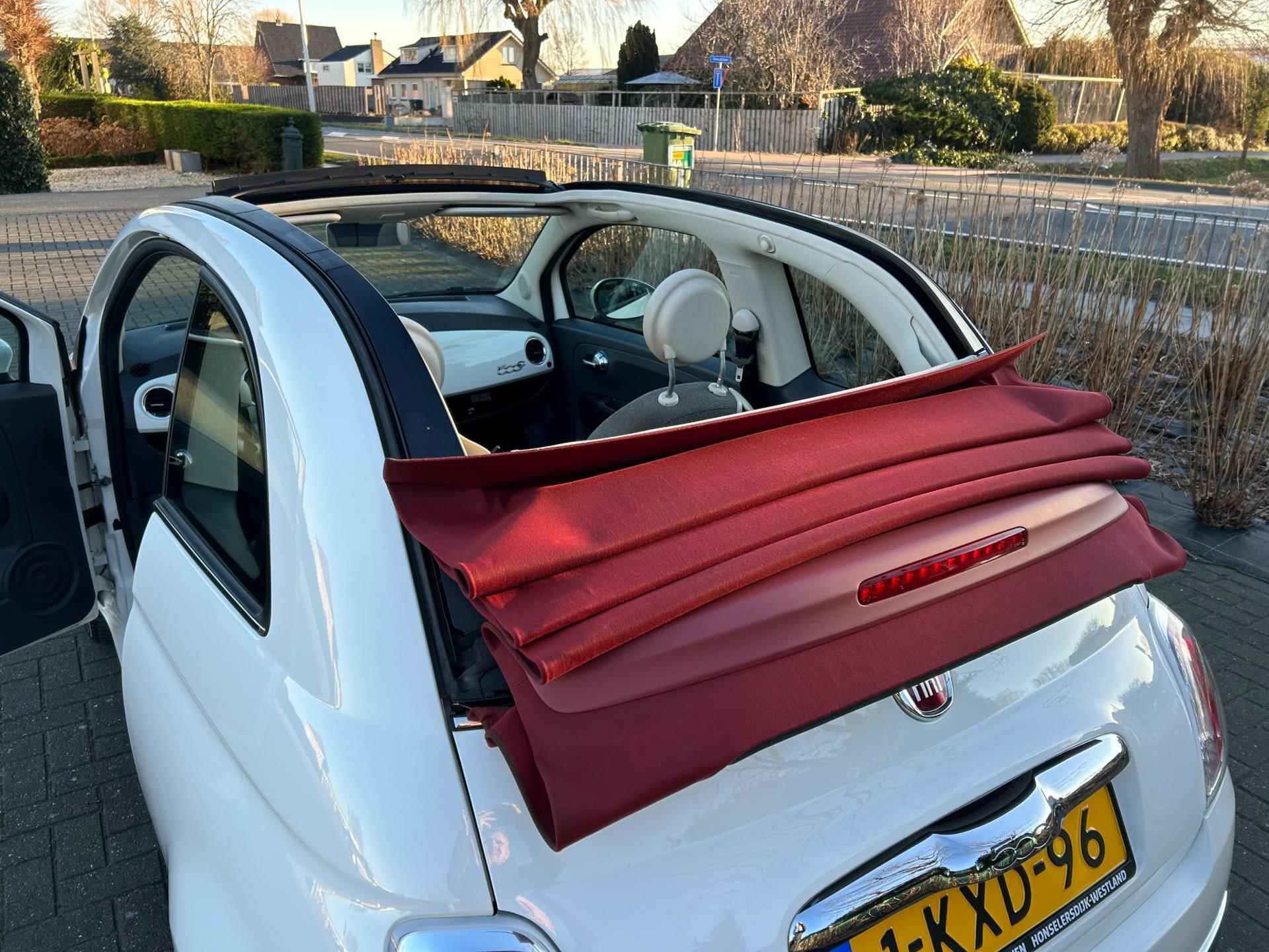 Fiat 500 C 0.9 TwinAir Lounge | automaat | cabrio | airco | - 14/26