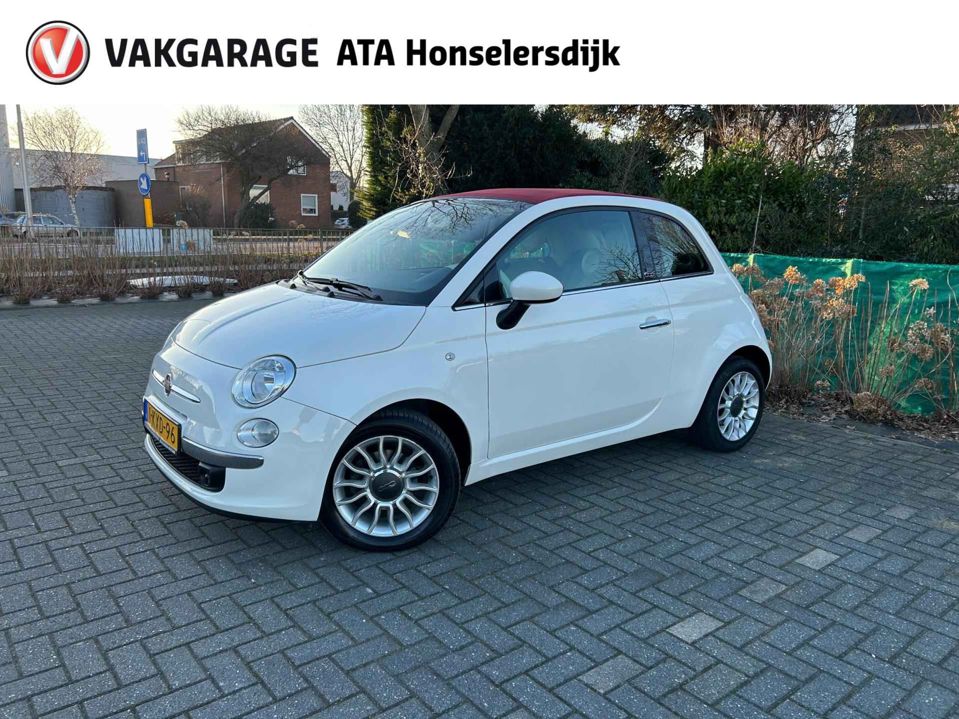 Fiat 500 C 0.9 TwinAir Lounge | automaat | cabrio | airco | - 1/26