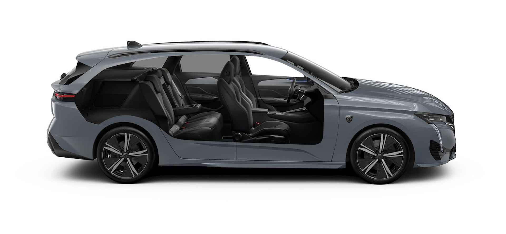 Peugeot 308 SW 1.6 HYbrid 180 GT | Full options 308 | Leder / Alcantara | 360° camera | Navigatie | Panoramdak | Stoelmassage + verwarming | Adaptieve Cruise | 18'' Lichtmetalen velgen | - 11/11