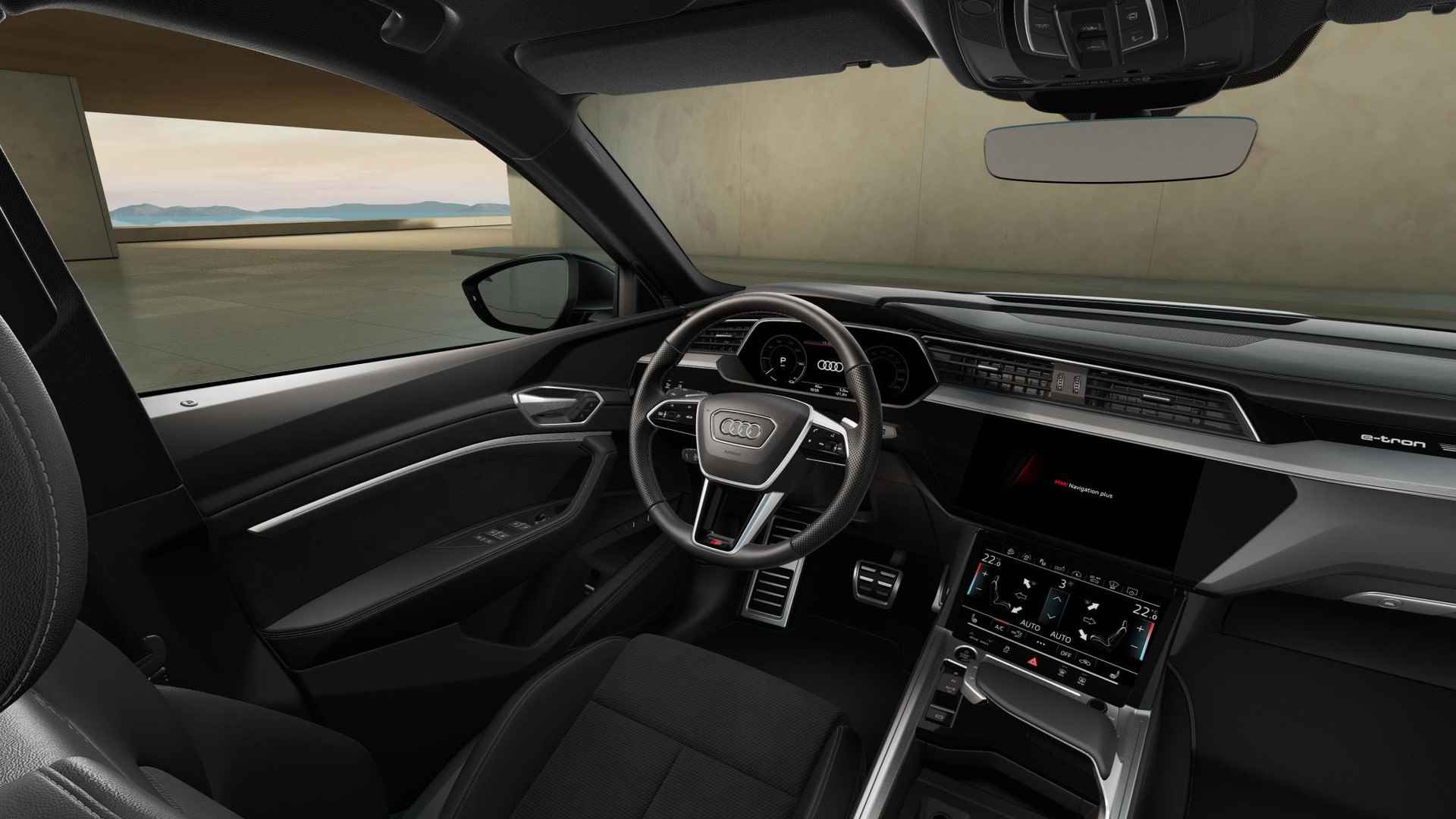 Audi Q8 Sportback e-tron 50 quattro 340pk S Edition 95 kWh | Panoramadak | Matrix LED Koplampen - 13/14