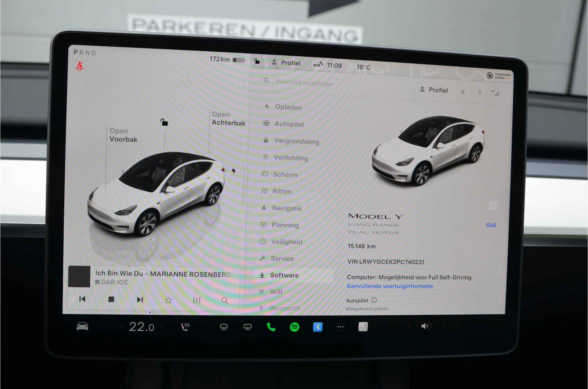 Tesla Model Y Long Range AWD 75 kWh AutoPilot, Rijklaar prijs - 22/33