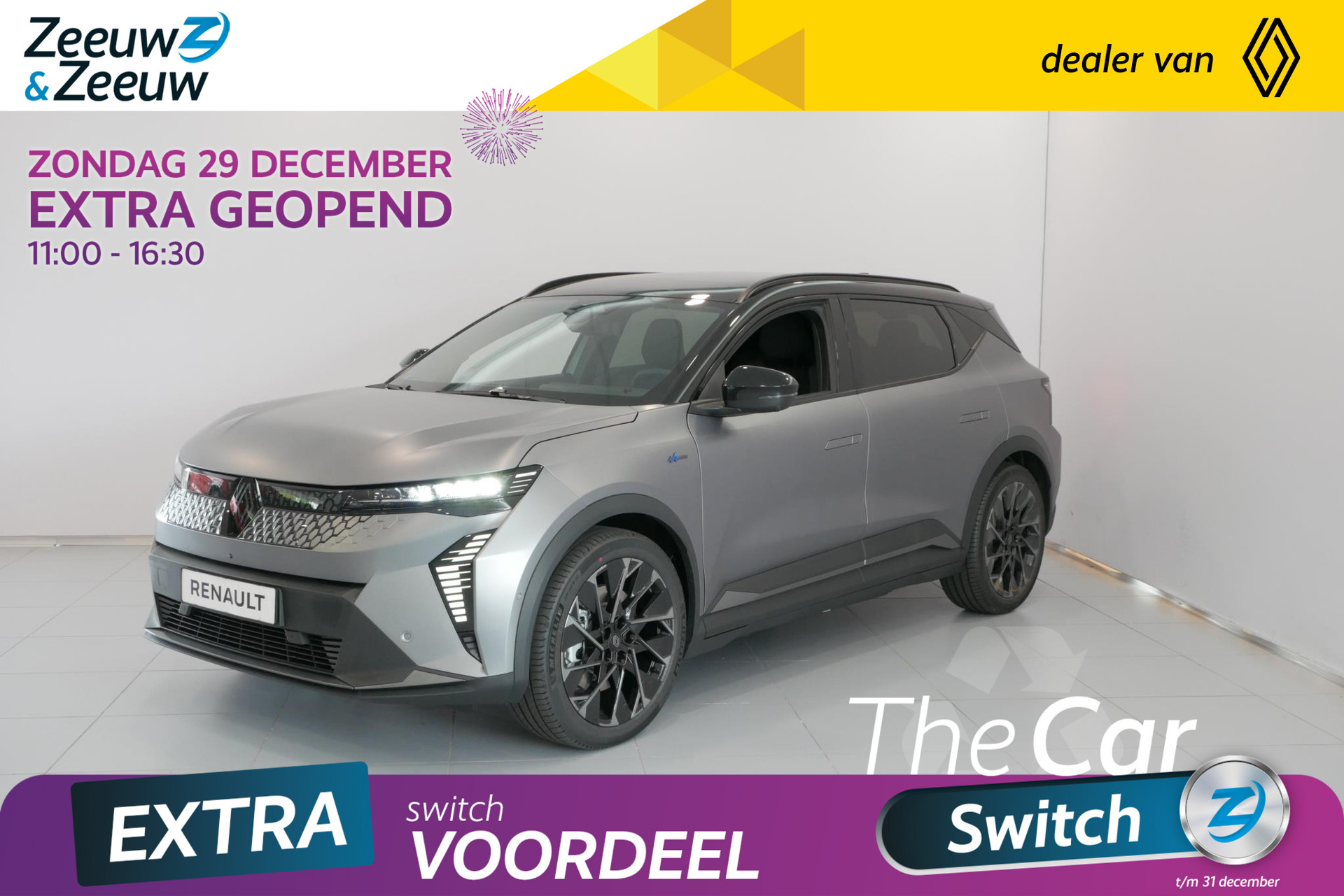 Renault Scenic E-Tech EV87 long range esprit Alpine Uit voorraad leverbaar! OP=OP