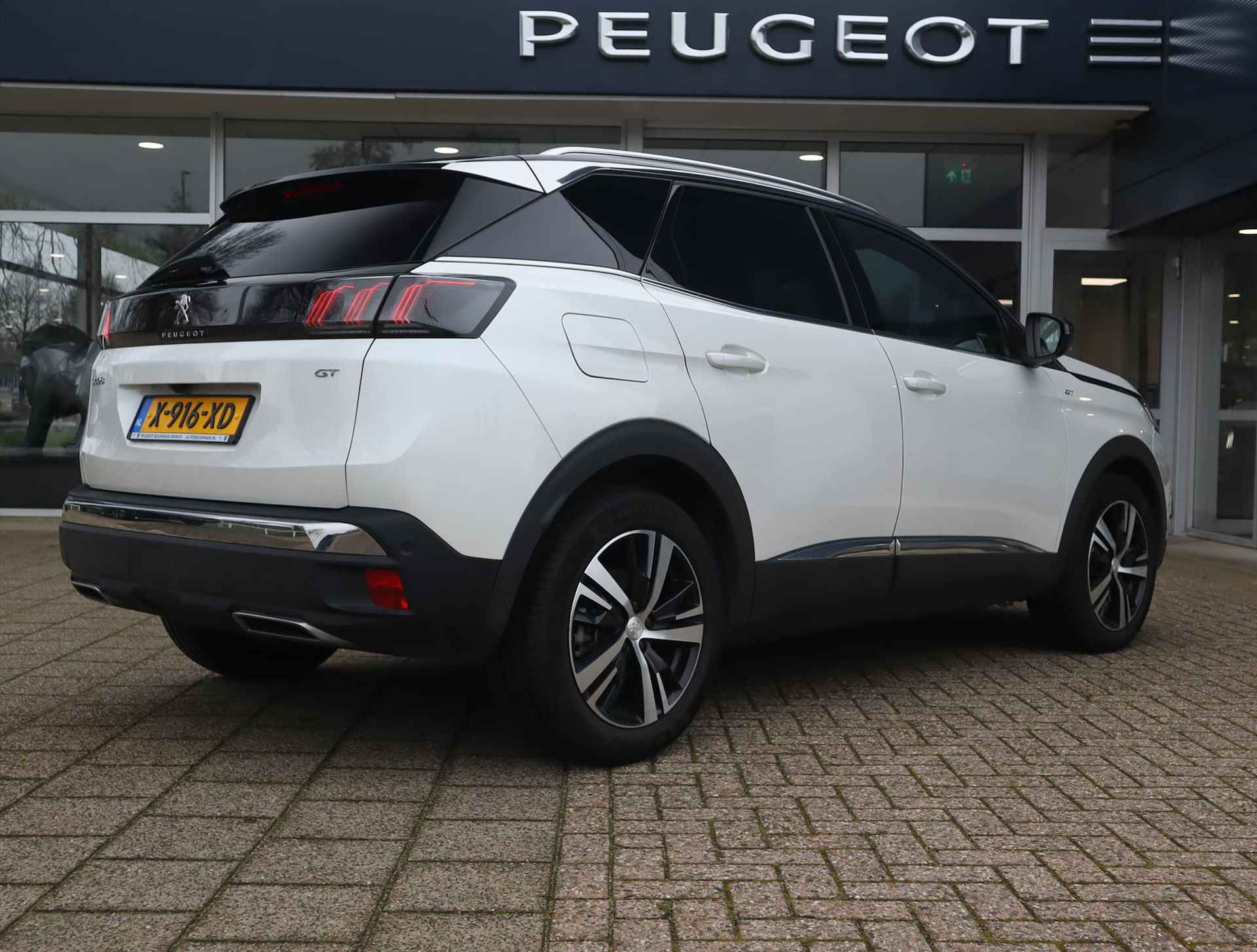 PEUGEOT 3008 SUV GT Hybrid 136pk e-DSC6 Automaat, Rijklaarprijs, Navigatie Adaptieve cruise control 360° Camera - 4/71