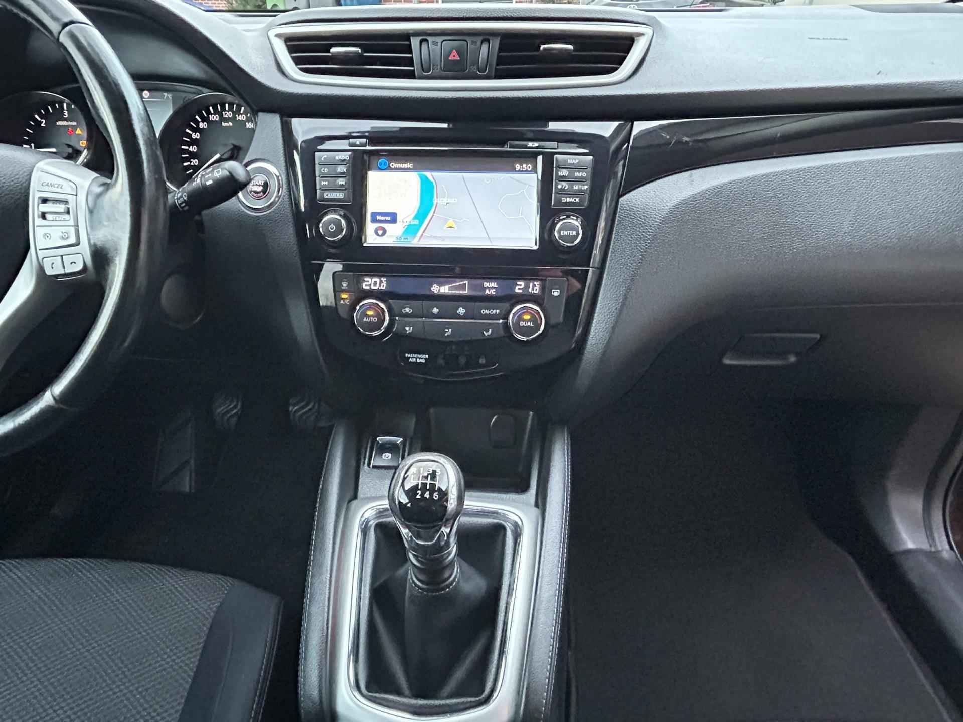 Nissan Qashqai 1.5 dCi Connect Edition Navi Clima 360 Camera Park.Sens Lane-Assist Trekhaak NAP NL-Auto Dealeronderhouden! - 13/29