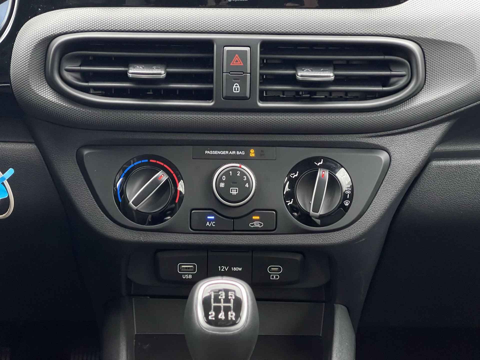 Hyundai i10 1.0 Comfort *NIEUW MODEL* | Apple Carplay/Android Auto | Camera | Cruise Control | Airco | Bluetooth Tel. | DAB | Rijklaarprijs! - 18/25