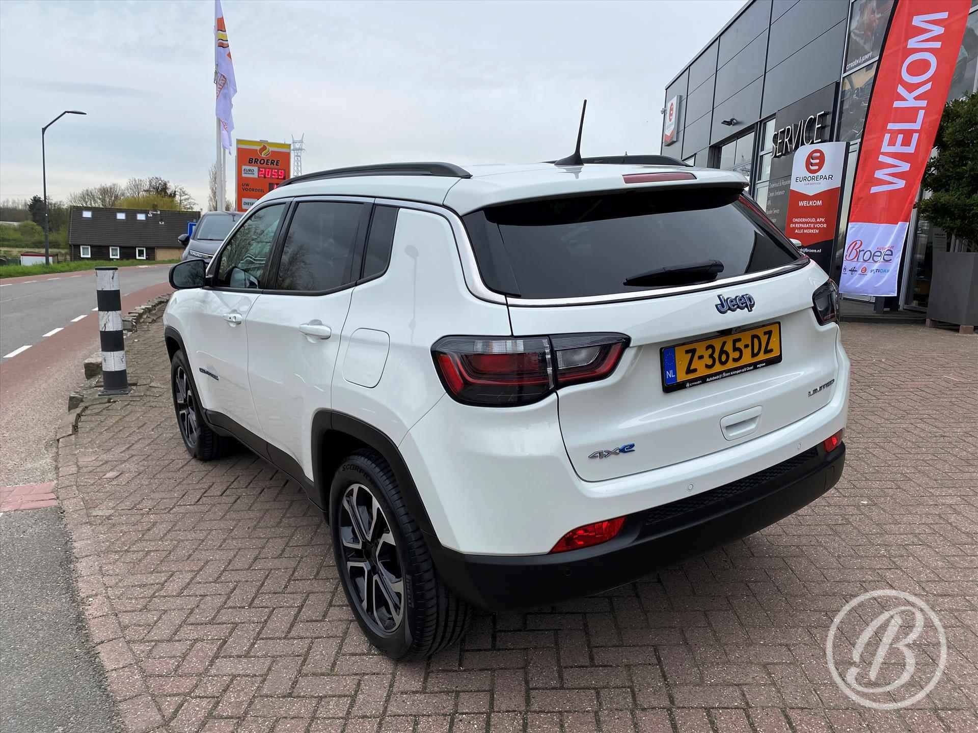 Jeep Compass 1.3T 4XE PHEV 190pk AWD Aut Night Eagle | adaptive cruise control, camera. pdc v&a, mode 2 laadkabel, dab, navigatie via apple carplay of android auto - 4/62